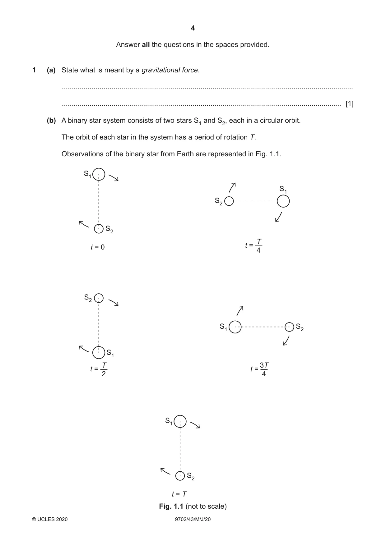 Cambridge A Level Physics 9702 2020 May/June Paper 4 · Variant 3 question paper, page 4 of 28