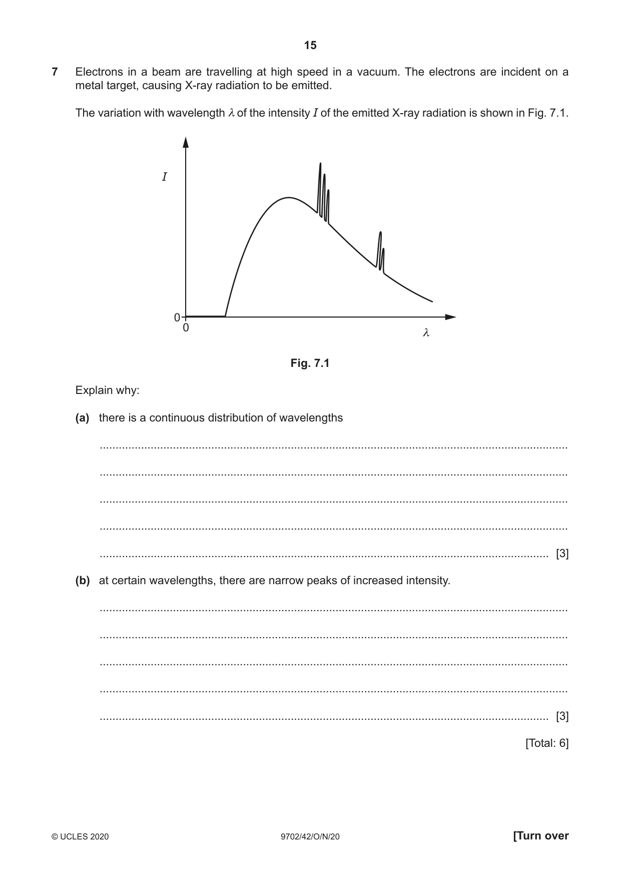Cambridge A Level Physics 9702 2020 Oct/Nov Paper 4 · Variant 2 question paper, page 15 of 24