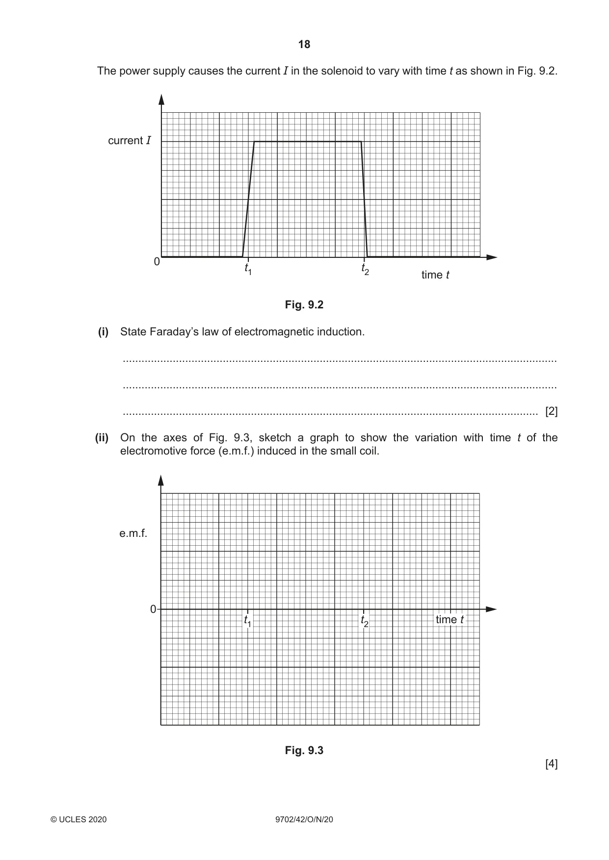 Cambridge A Level Physics 9702 2020 Oct/Nov Paper 4 · Variant 2 question paper, page 18 of 24