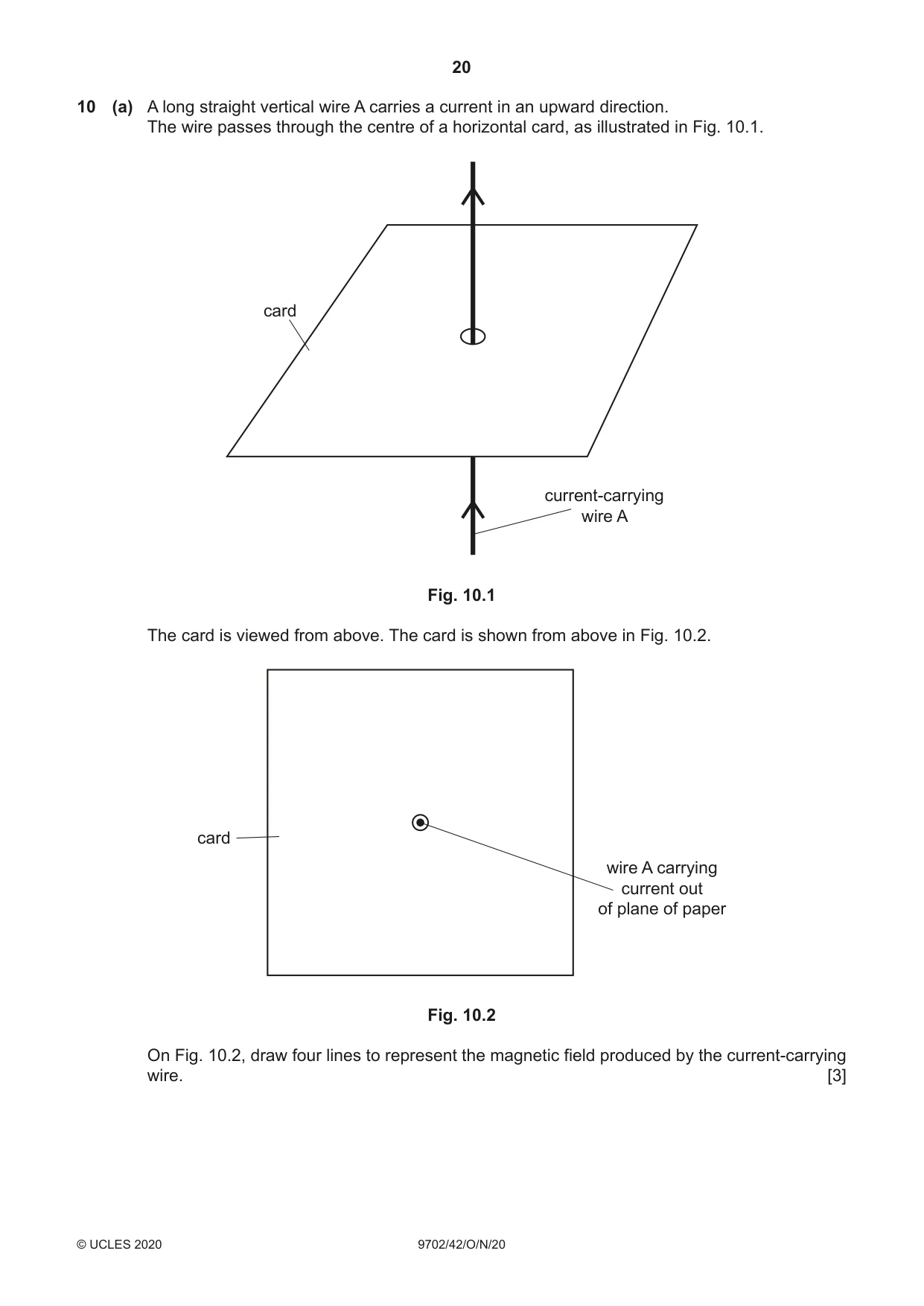 Cambridge A Level Physics 9702 2020 Oct/Nov Paper 4 · Variant 2 question paper, page 20 of 24