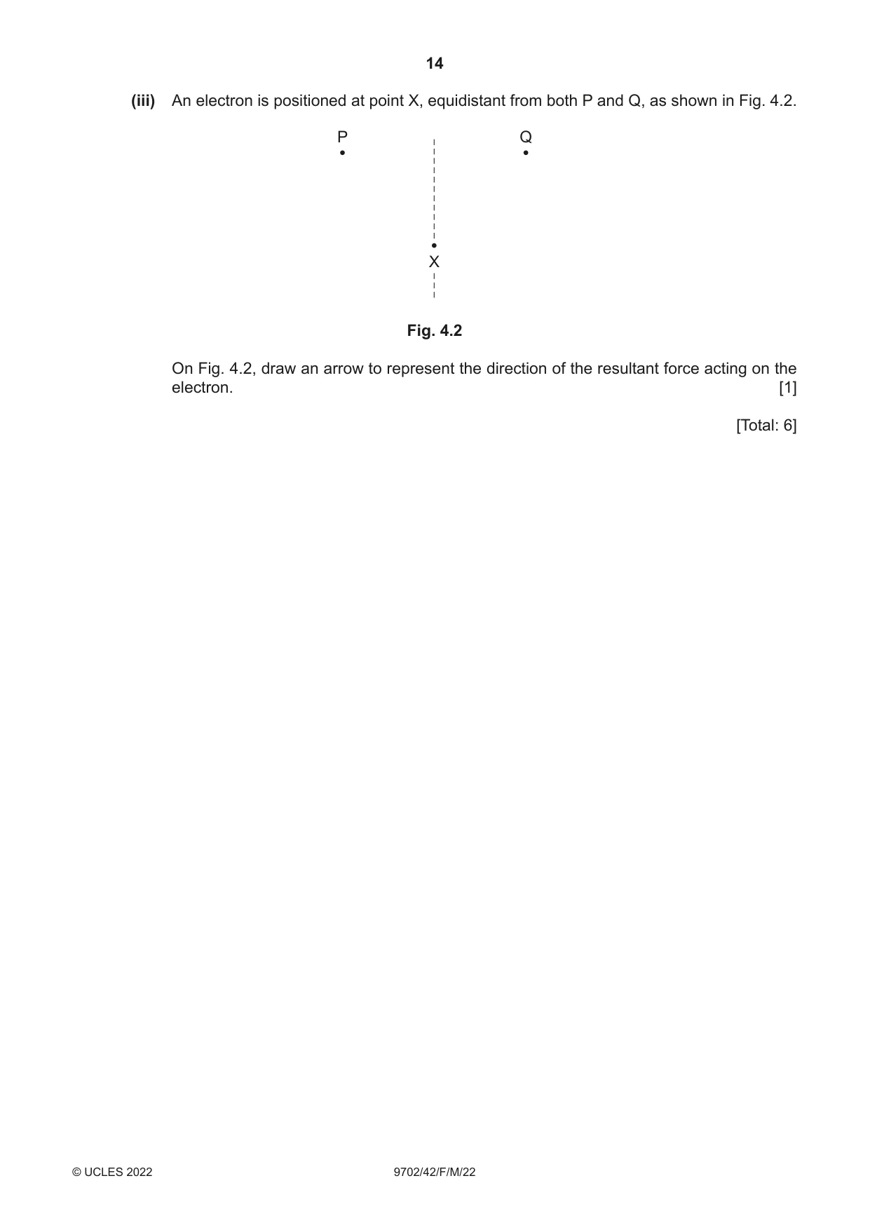 Cambridge A Level Physics 9702 2022 Feb/March Paper 4 · Variant 2 question paper, page 14 of 32