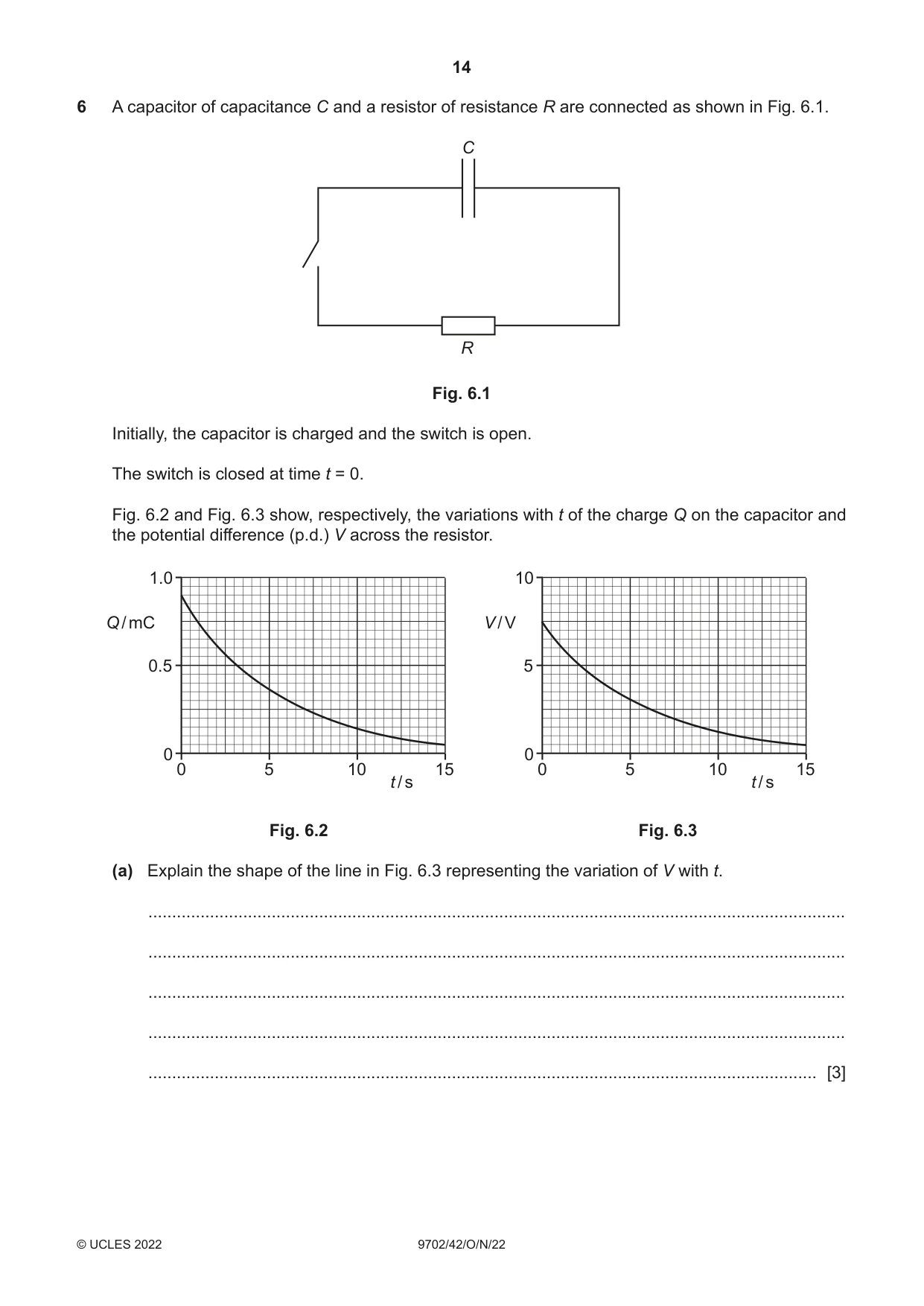 Cambridge A Level Physics 9702 2022 Oct/Nov Paper 4 · Variant 2 question paper, page 14 of 24