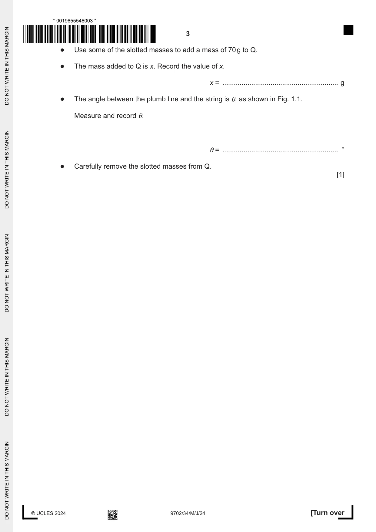 Cambridge A Level Physics 9702 2024 May/June Paper 3 · Variant 4 question paper, page 3 of 12