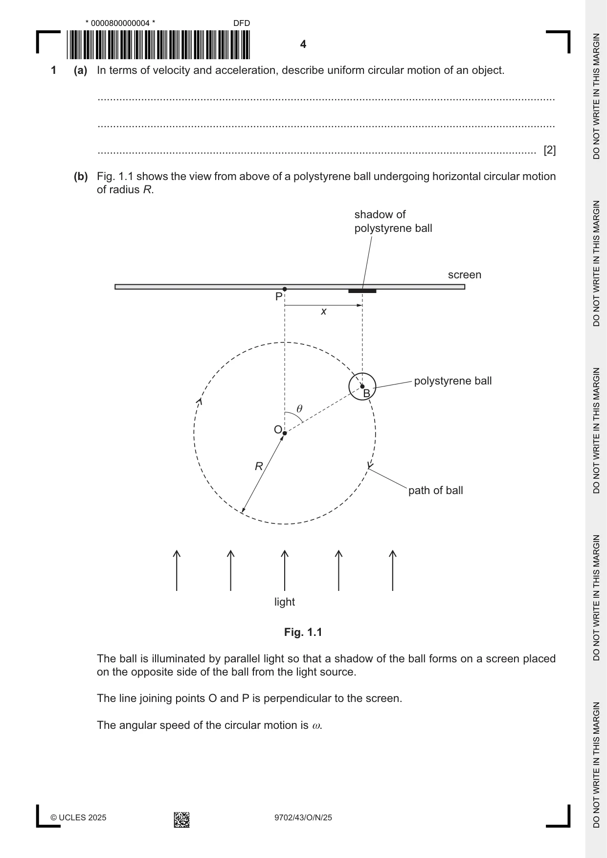 Cambridge A Level Physics 9702 2025 Oct/Nov Paper 4 · Variant 3 question paper, page 4 of 24
