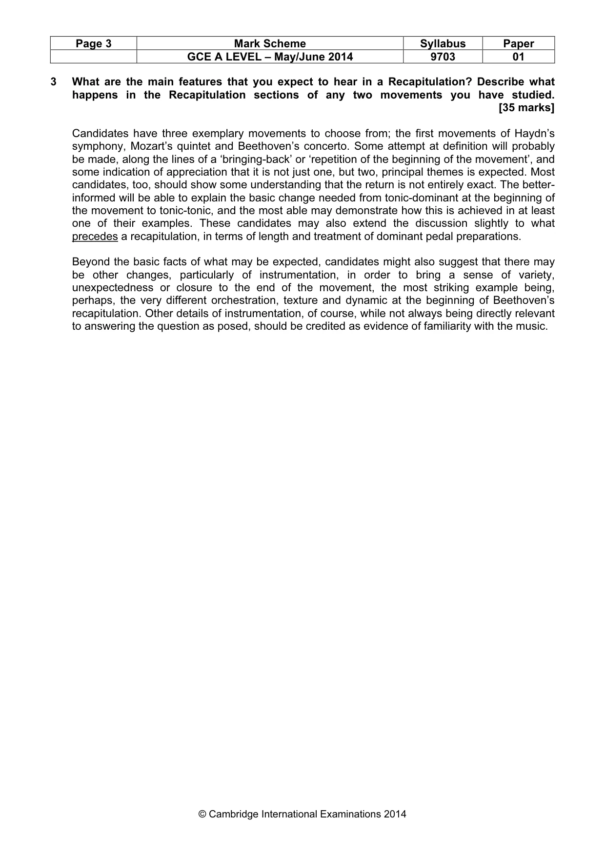 Mark scheme, page 3 of 6