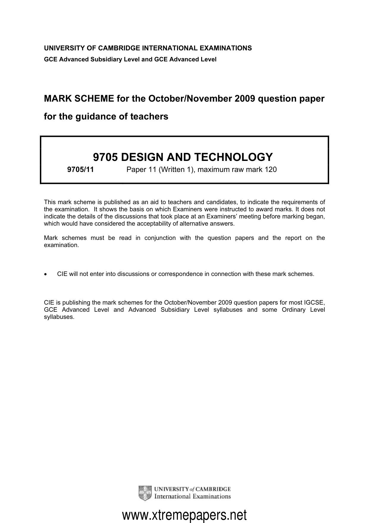 Mark scheme, page 1 of 4