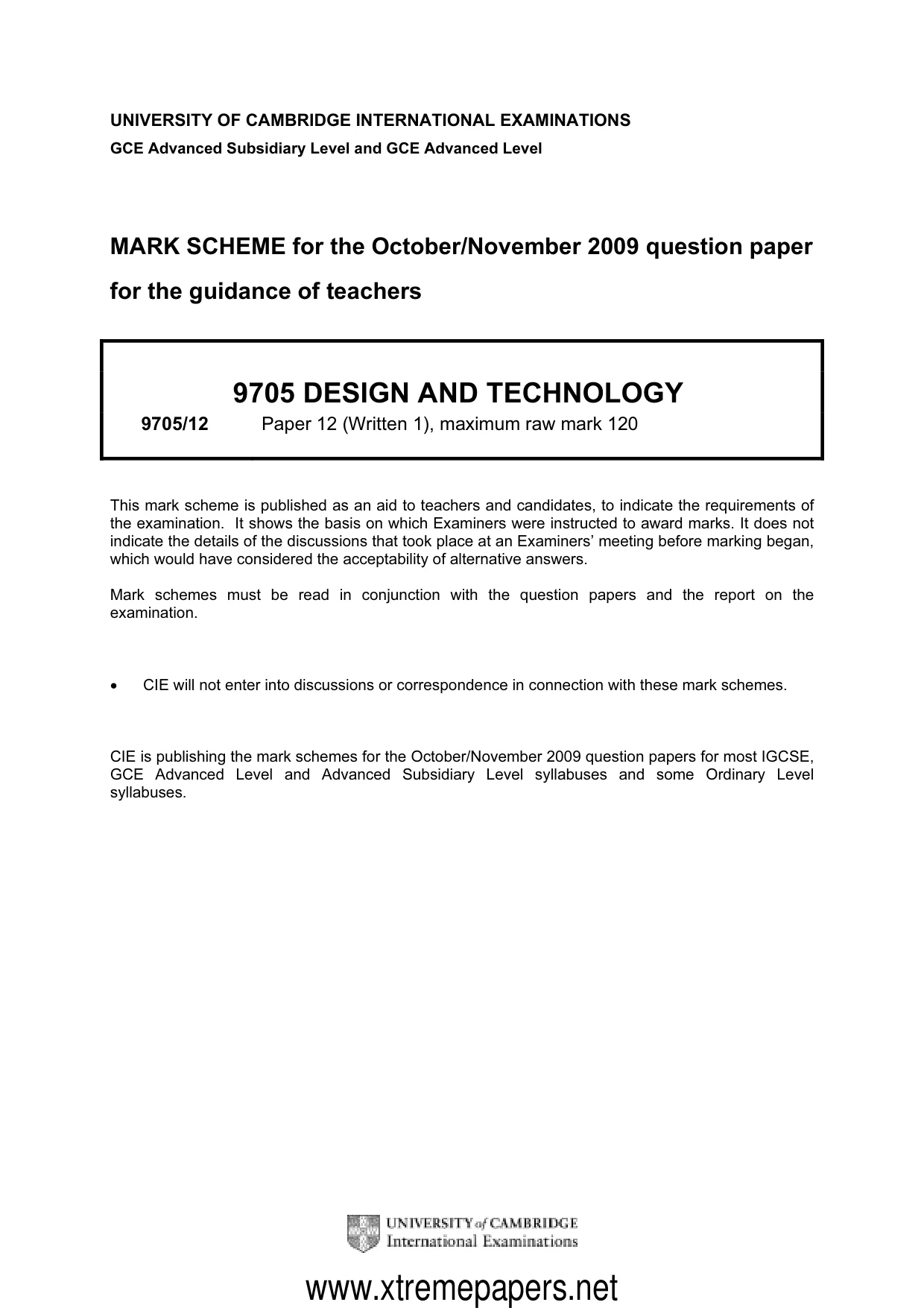 Mark scheme, page 1 of 4