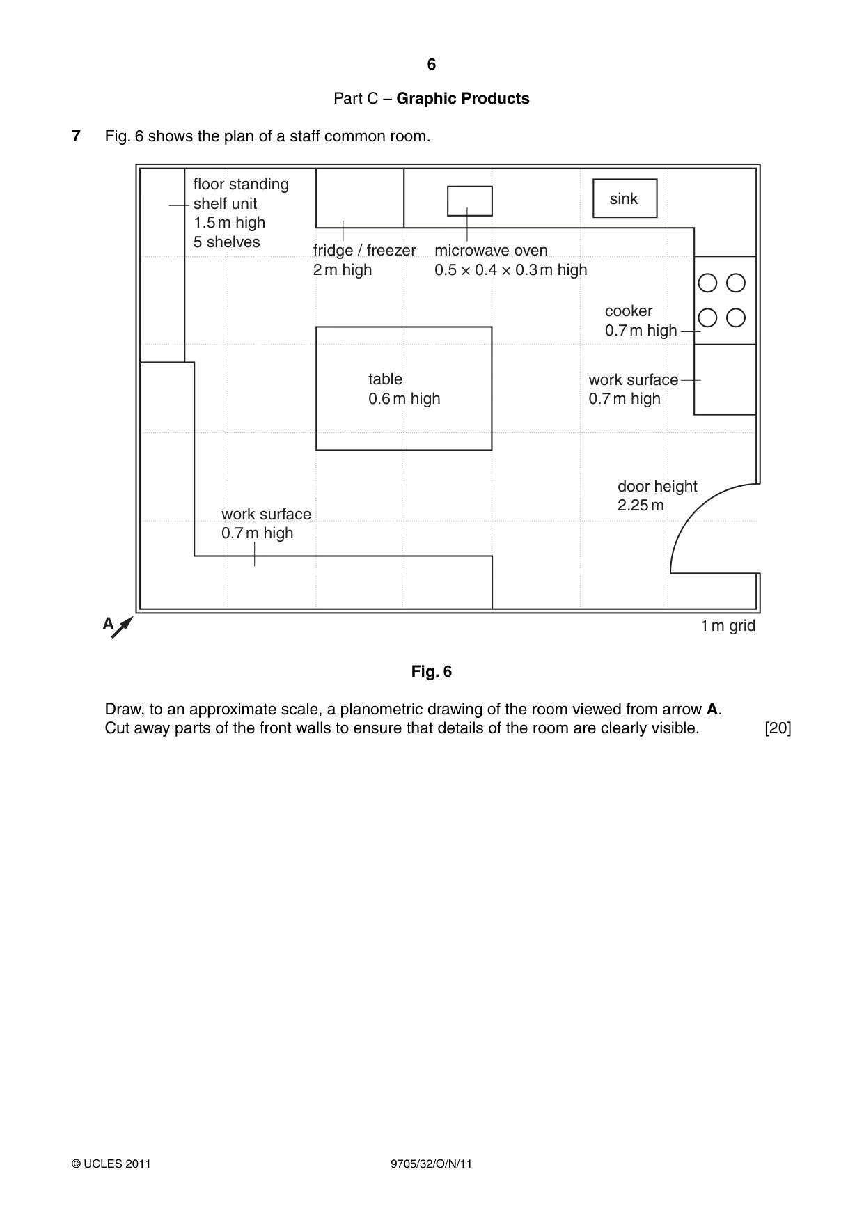 Cambridge A Level Design and Technology 9705 2011 Oct/Nov Paper 3 · Variant 2 question paper, page 6 of 12