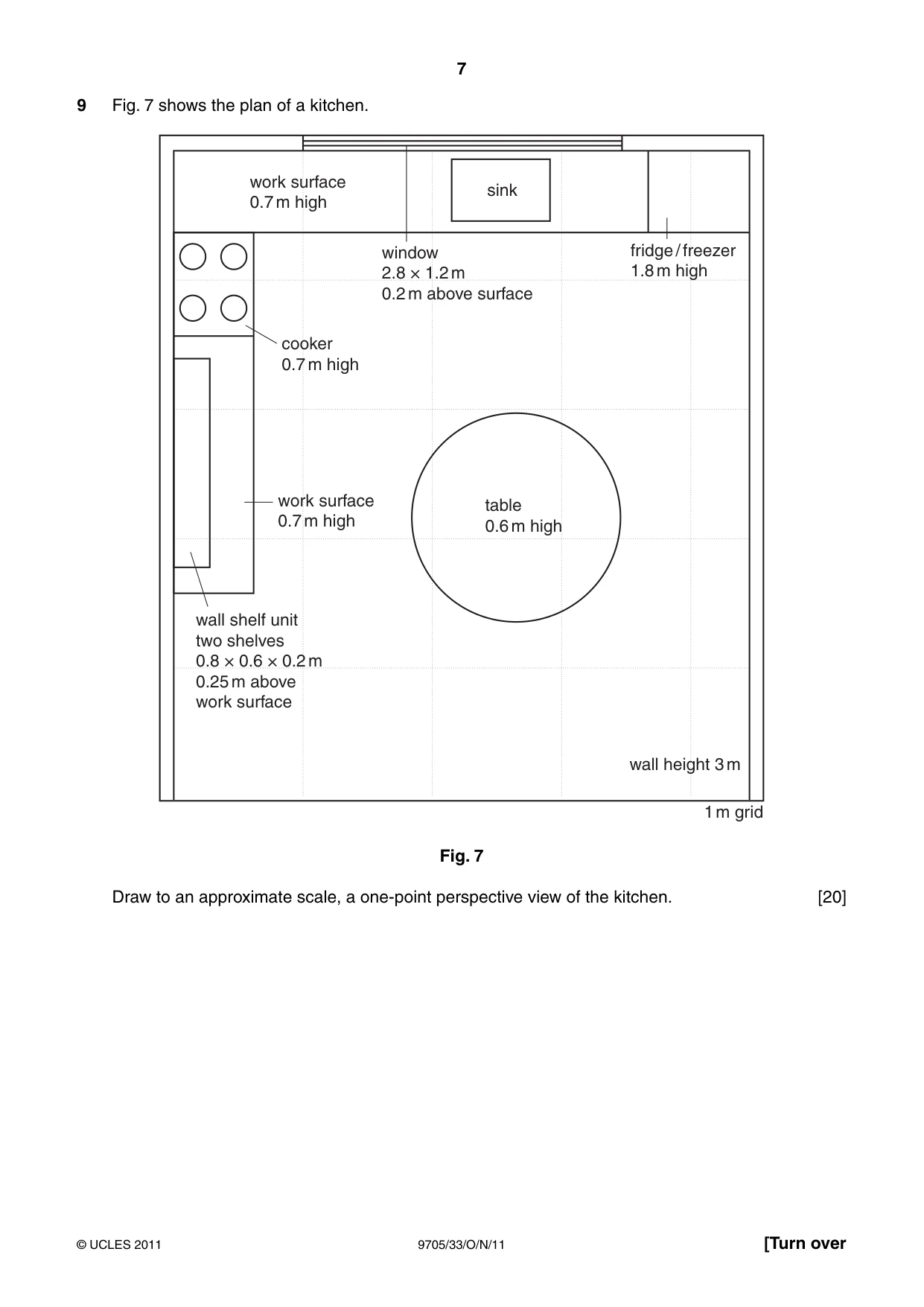 Cambridge A Level Design and Technology 9705 2011 Oct/Nov Paper 3 · Variant 3 question paper, page 7 of 12
