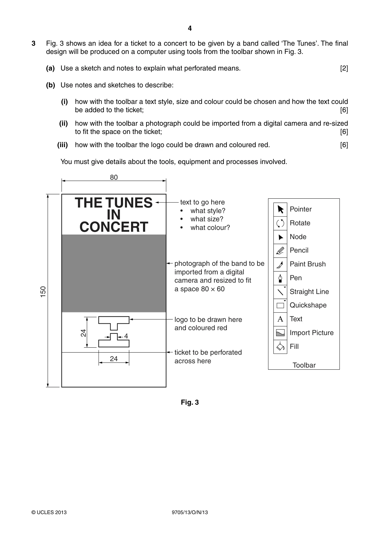 Cambridge A Level Design and Technology 9705 2013 Oct/Nov Paper 1 · Variant 3 question paper, page 4 of 16