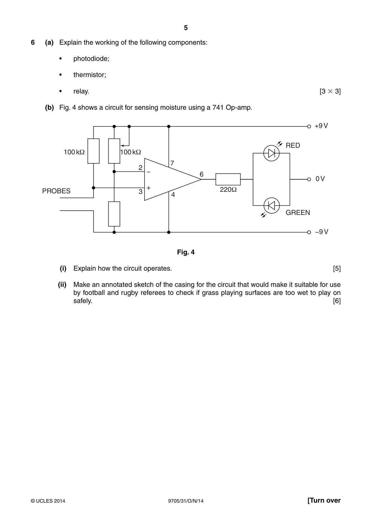 Cambridge A Level Design and Technology 9705 2014 Oct/Nov Paper 3 · Variant 1 question paper, page 5 of 12