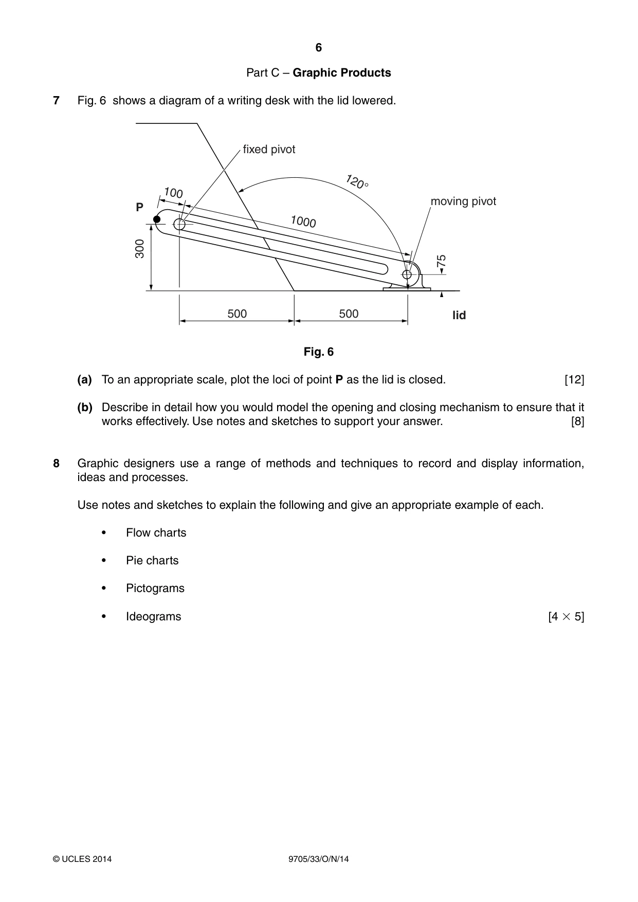 Cambridge A Level Design and Technology 9705 2014 Oct/Nov Paper 3 · Variant 3 question paper, page 6 of 12