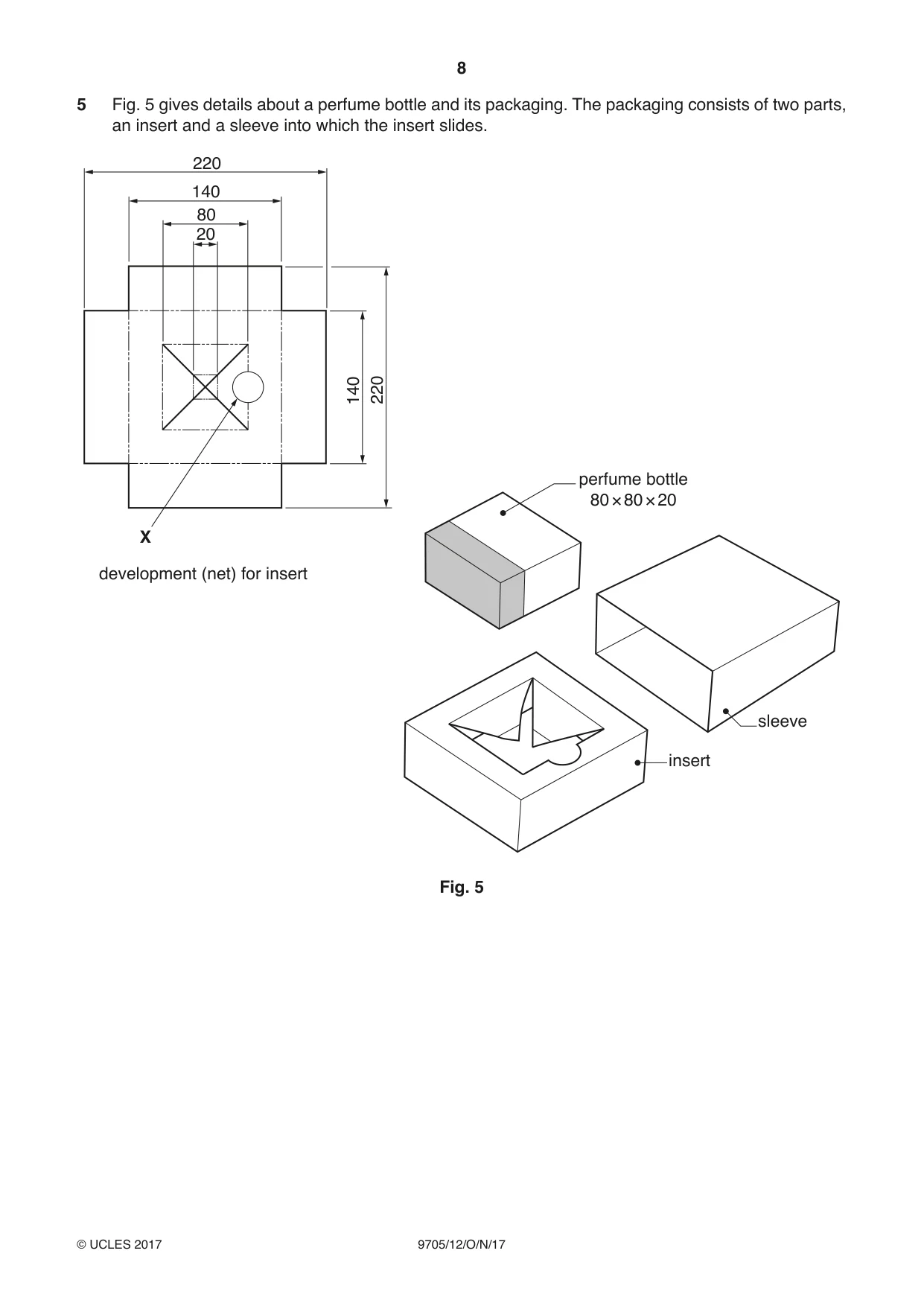 Cambridge A Level Design and Technology 9705 2017 Oct/Nov Paper 1 · Variant 2 question paper, page 8 of 16