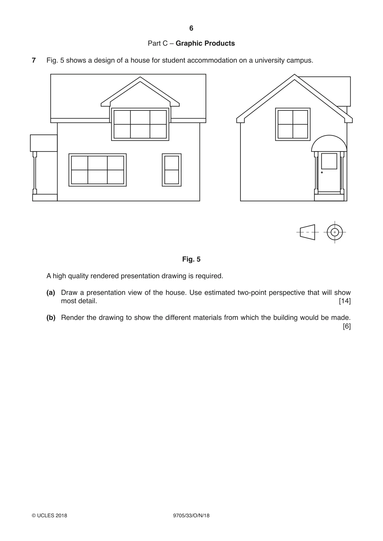 Cambridge A Level Design and Technology 9705 2018 Oct/Nov Paper 3 · Variant 3 question paper, page 6 of 12