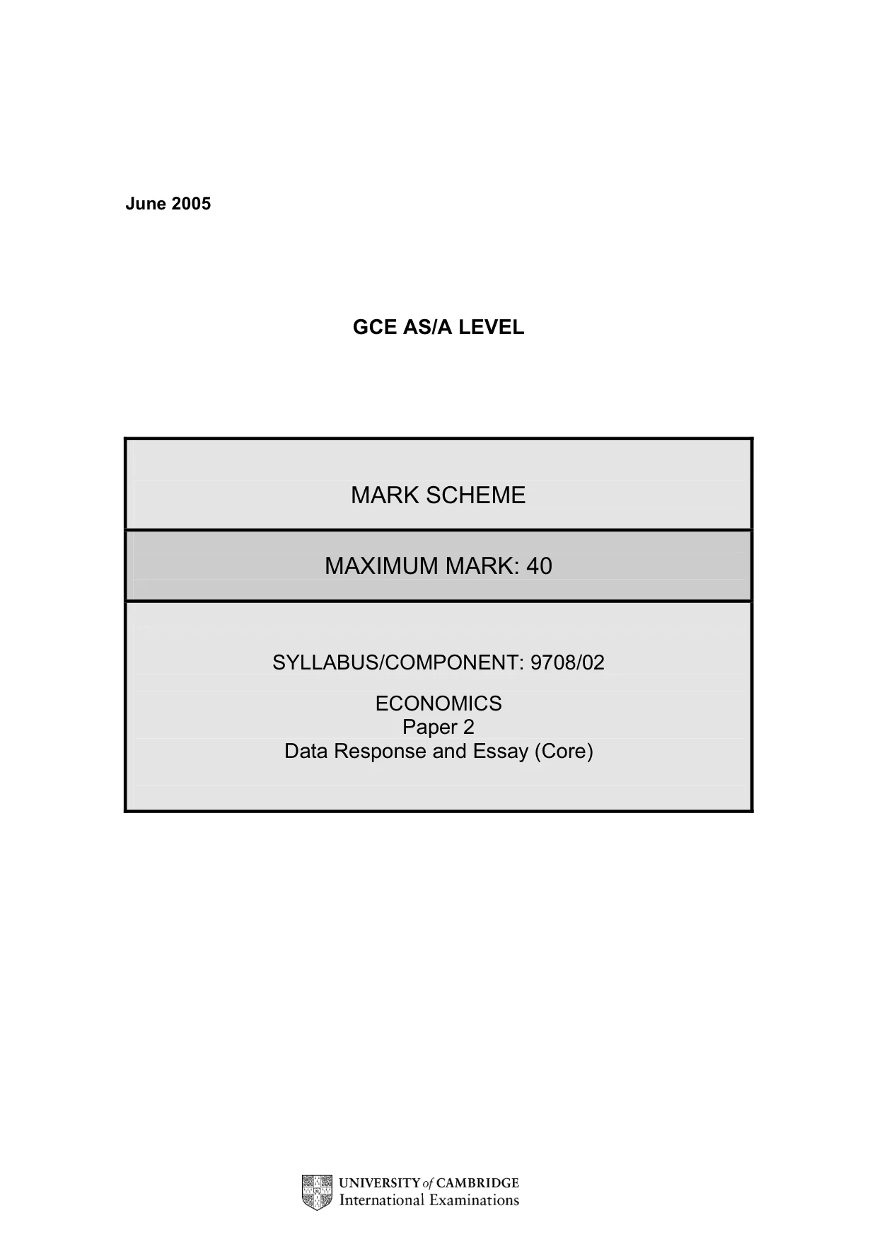 Mark scheme, page 3 of 7