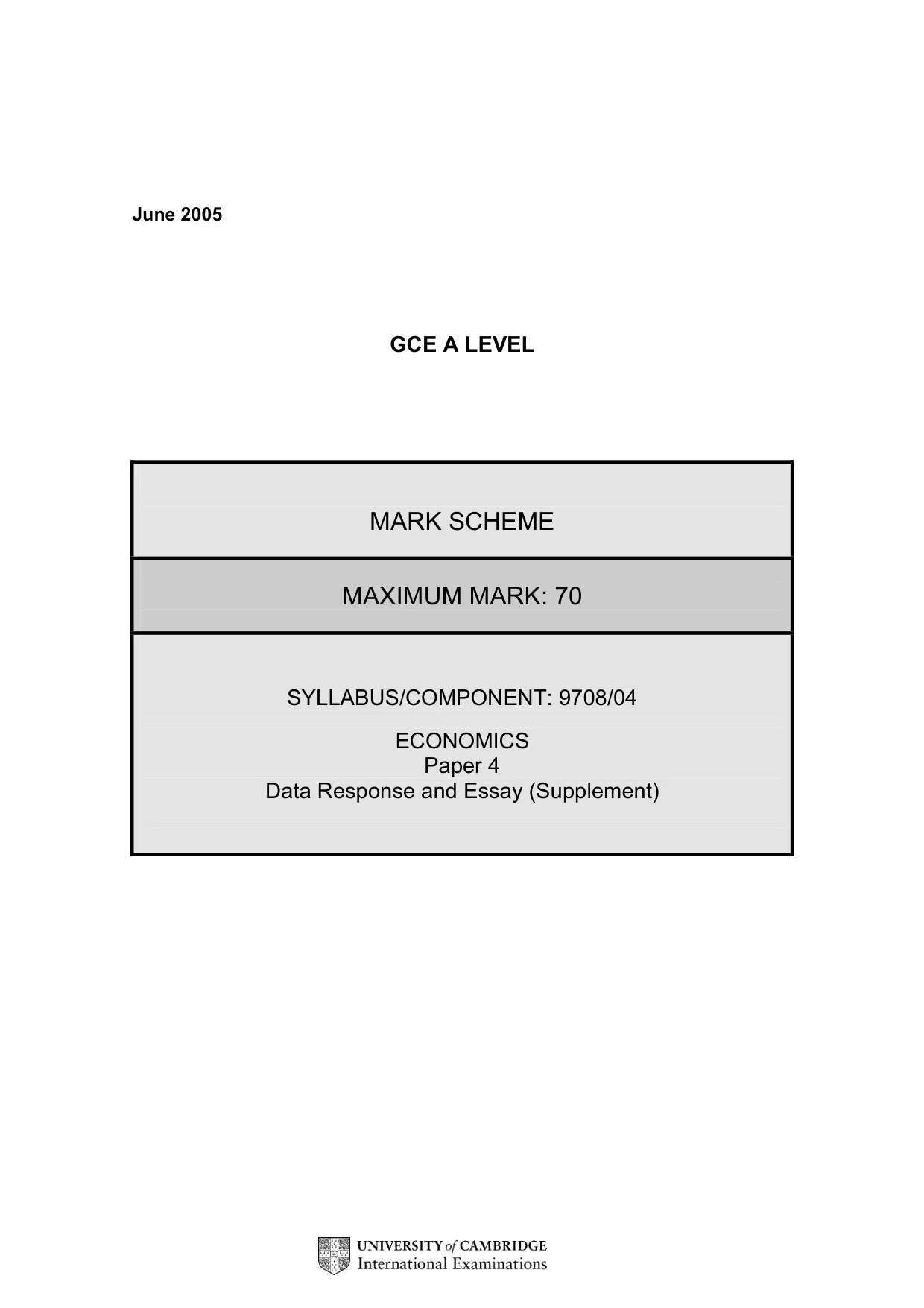 Mark scheme, page 3 of 10