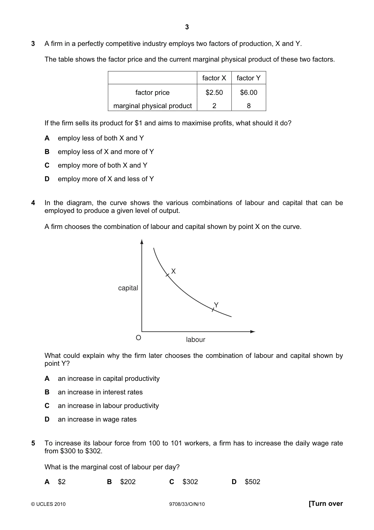 Cambridge A Level Economics 9708 2010 Oct/Nov Paper 3 · Variant 3 question paper, page 3 of 12