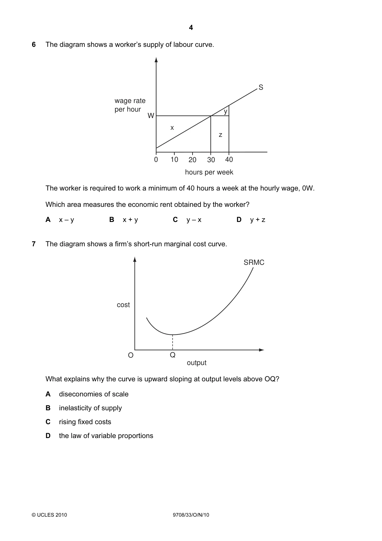 Cambridge A Level Economics 9708 2010 Oct/Nov Paper 3 · Variant 3 question paper, page 4 of 12