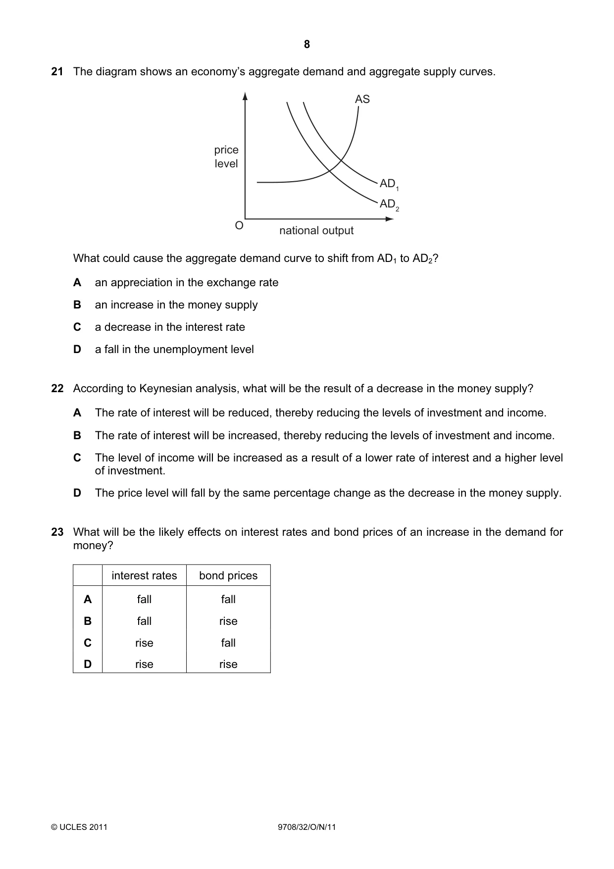 Cambridge A Level Economics 9708 2011 Oct/Nov Paper 3 · Variant 2 question paper, page 8 of 12