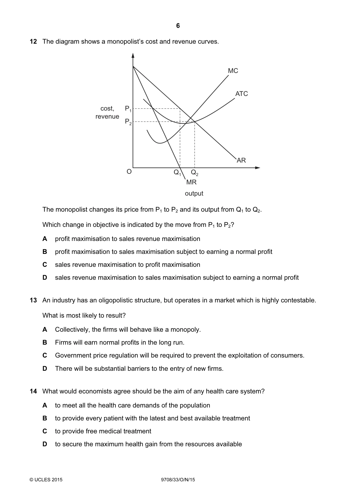 Cambridge A Level Economics 9708 2015 Oct/Nov Paper 3 · Variant 3 question paper, page 6 of 12