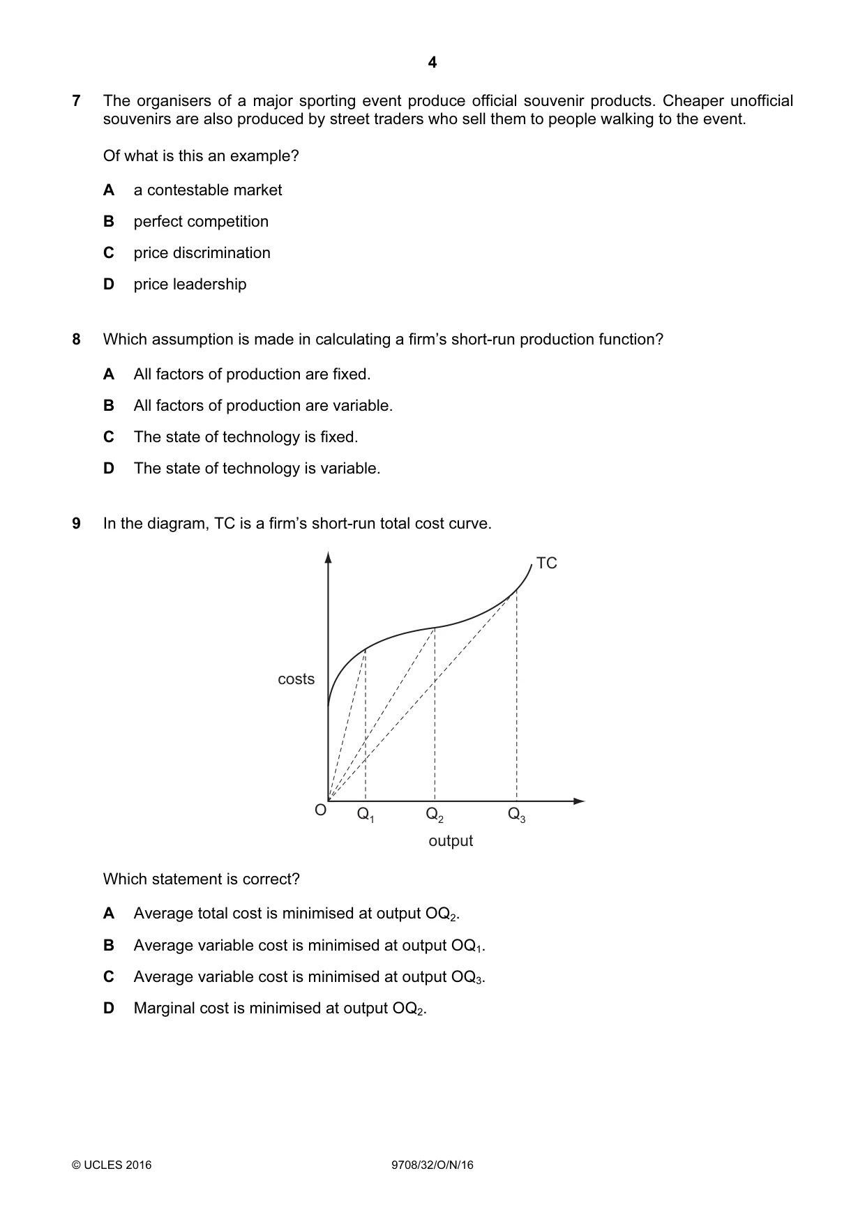 Cambridge A Level Economics 9708 2016 Oct/Nov Paper 3 · Variant 2 question paper, page 4 of 12