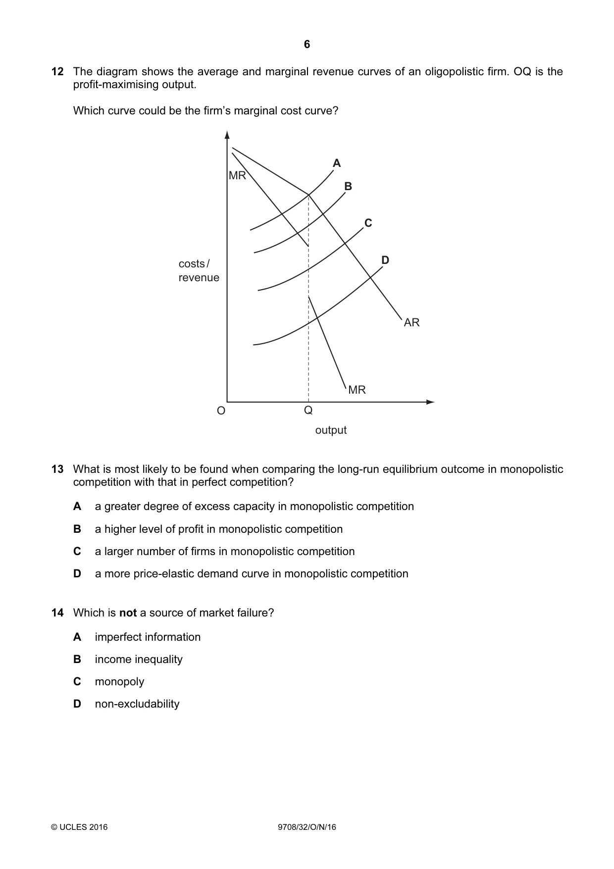 Cambridge A Level Economics 9708 2016 Oct/Nov Paper 3 · Variant 2 question paper, page 6 of 12