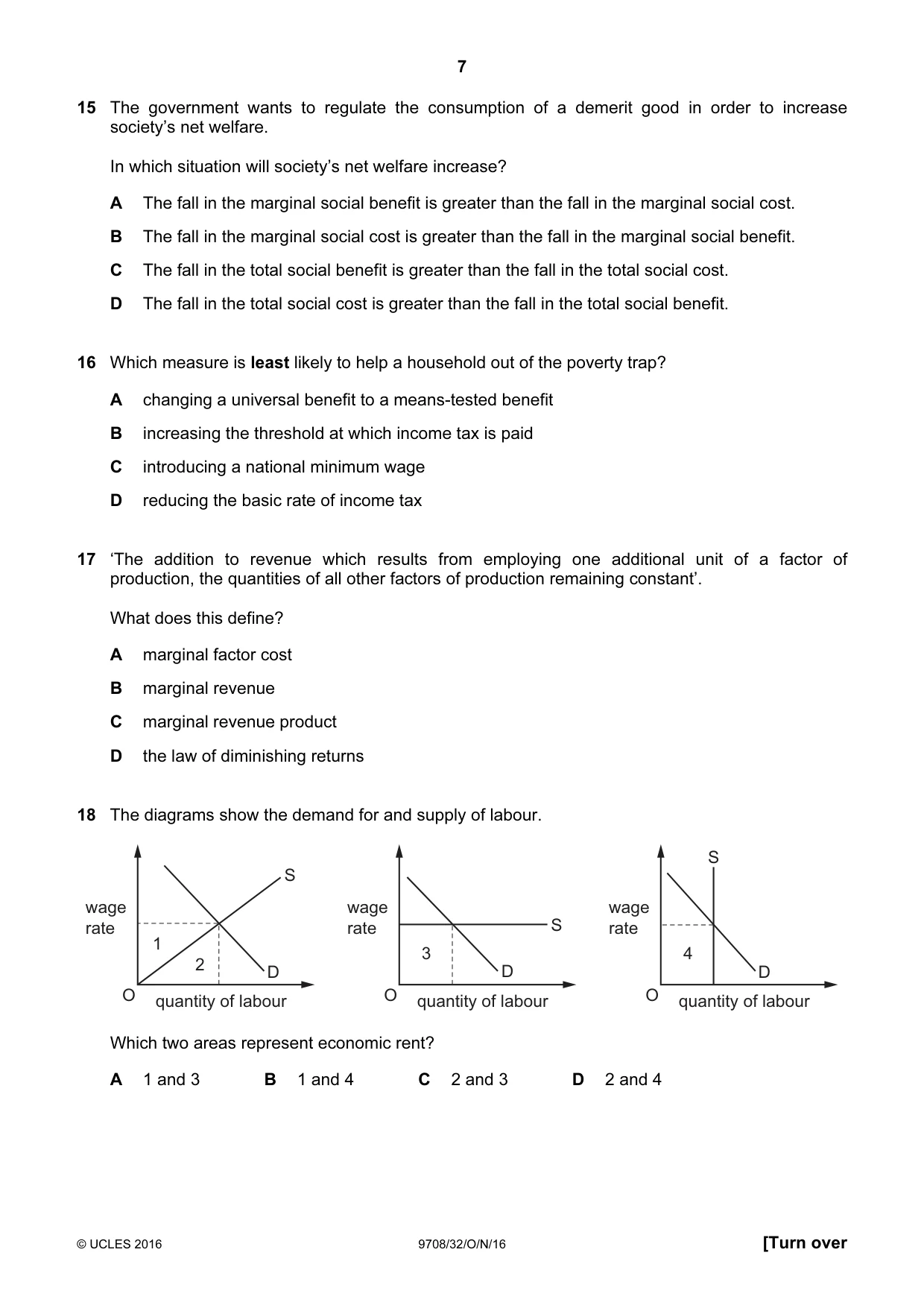 Cambridge A Level Economics 9708 2016 Oct/Nov Paper 3 · Variant 2 question paper, page 7 of 12