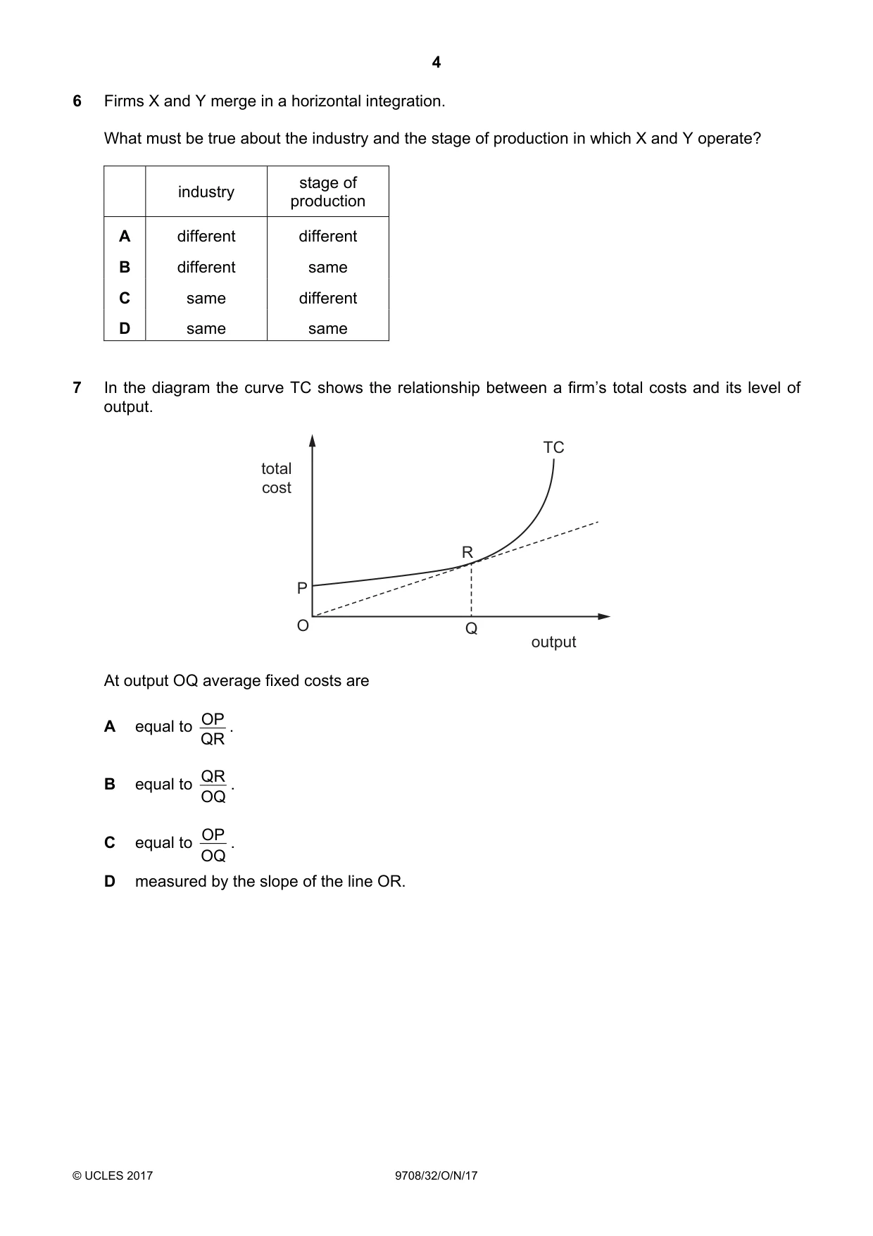 Cambridge A Level Economics 9708 2017 Oct/Nov Paper 3 · Variant 2 question paper, page 4 of 12