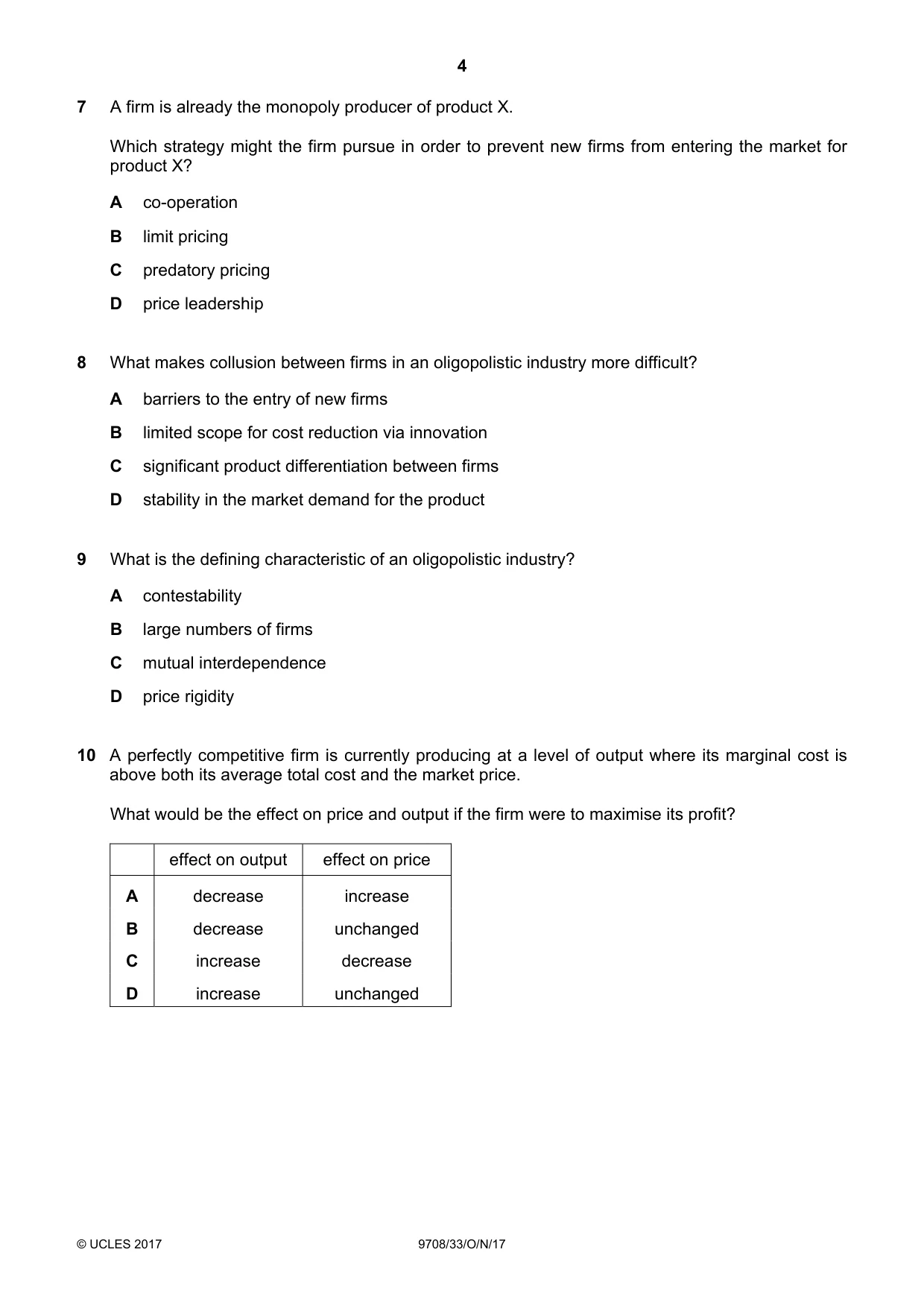 Cambridge A Level Economics 9708 2017 Oct/Nov Paper 3 · Variant 3 question paper, page 4 of 12