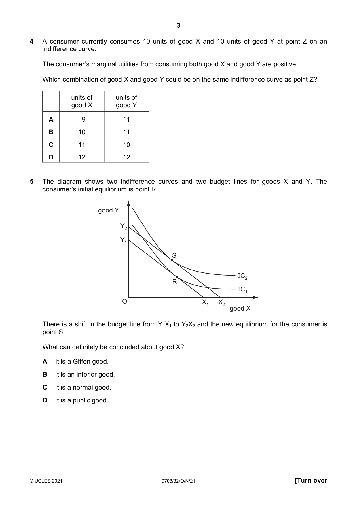 Cambridge A Level Economics 9708 2021 Oct/Nov Paper 3 · Variant 2 question paper, page 3 of 12