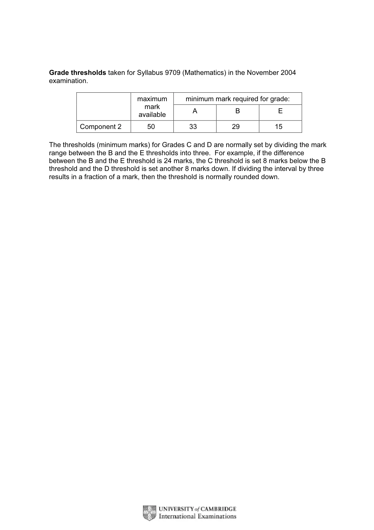 Mark scheme, page 2 of 7