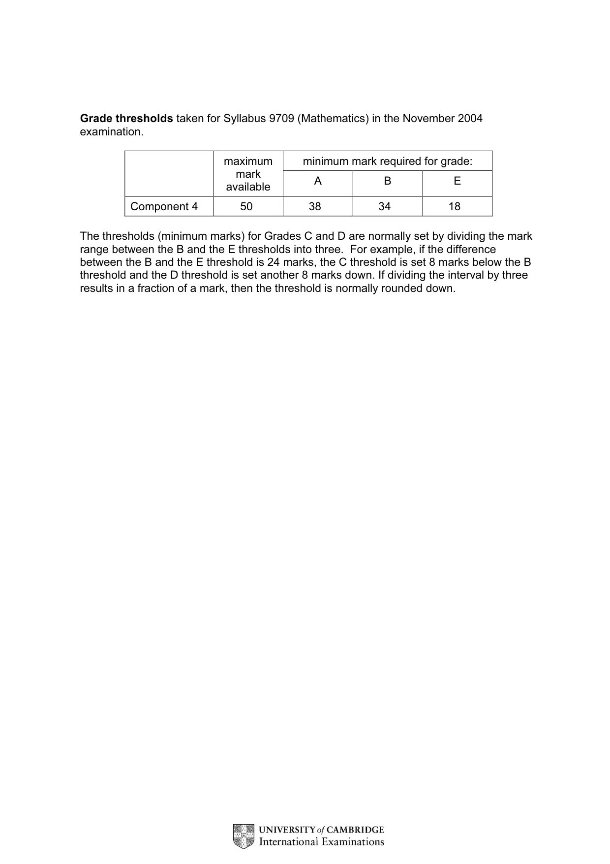 Mark scheme, page 2 of 9
