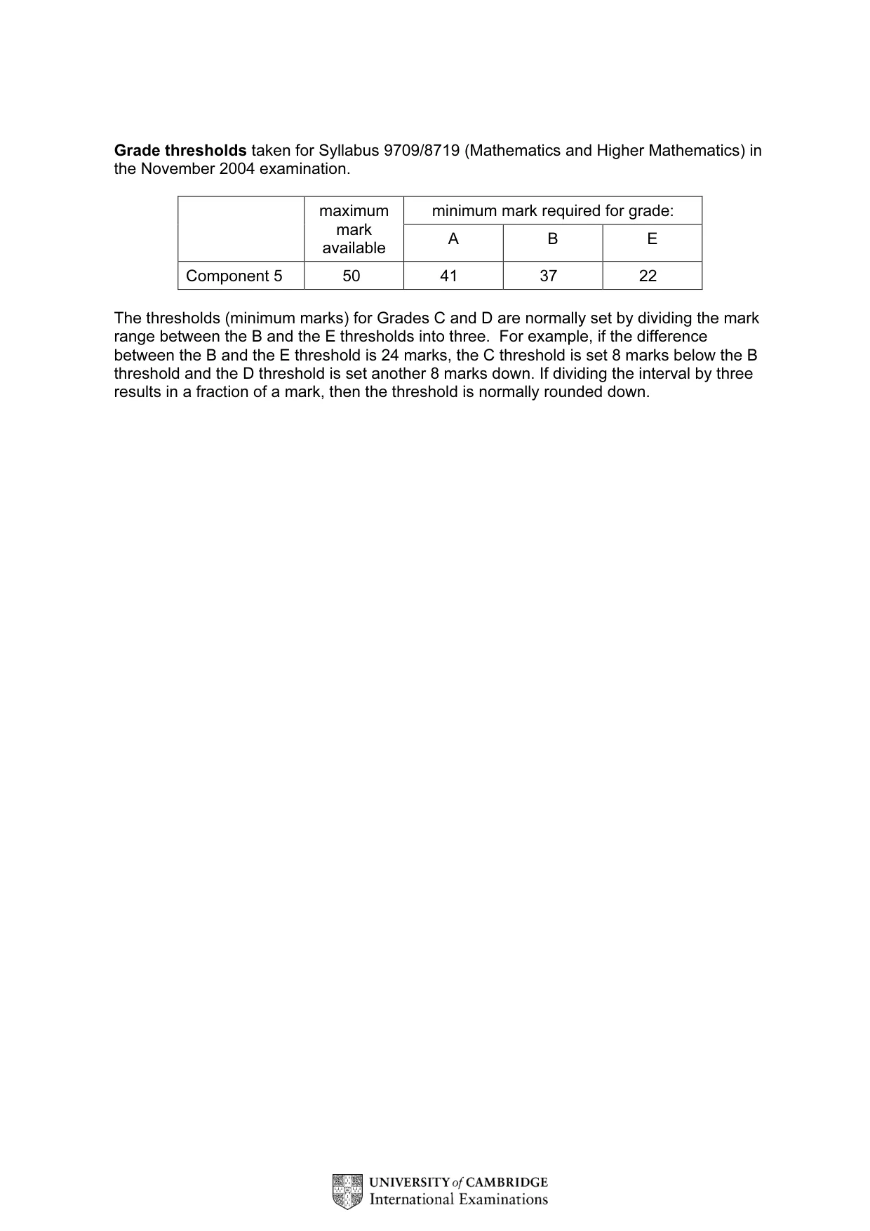 Mark scheme, page 2 of 8