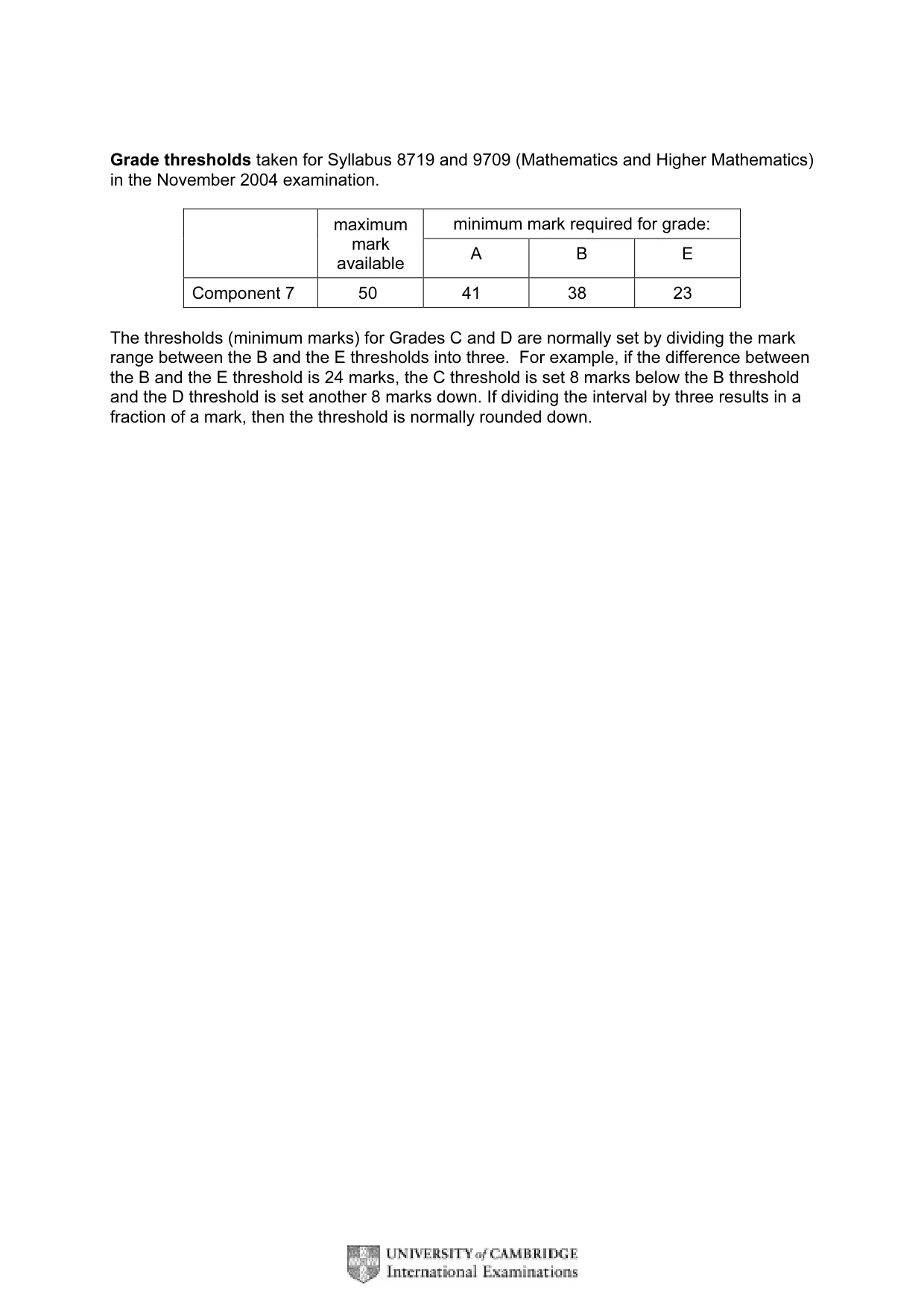 Mark scheme, page 2 of 8