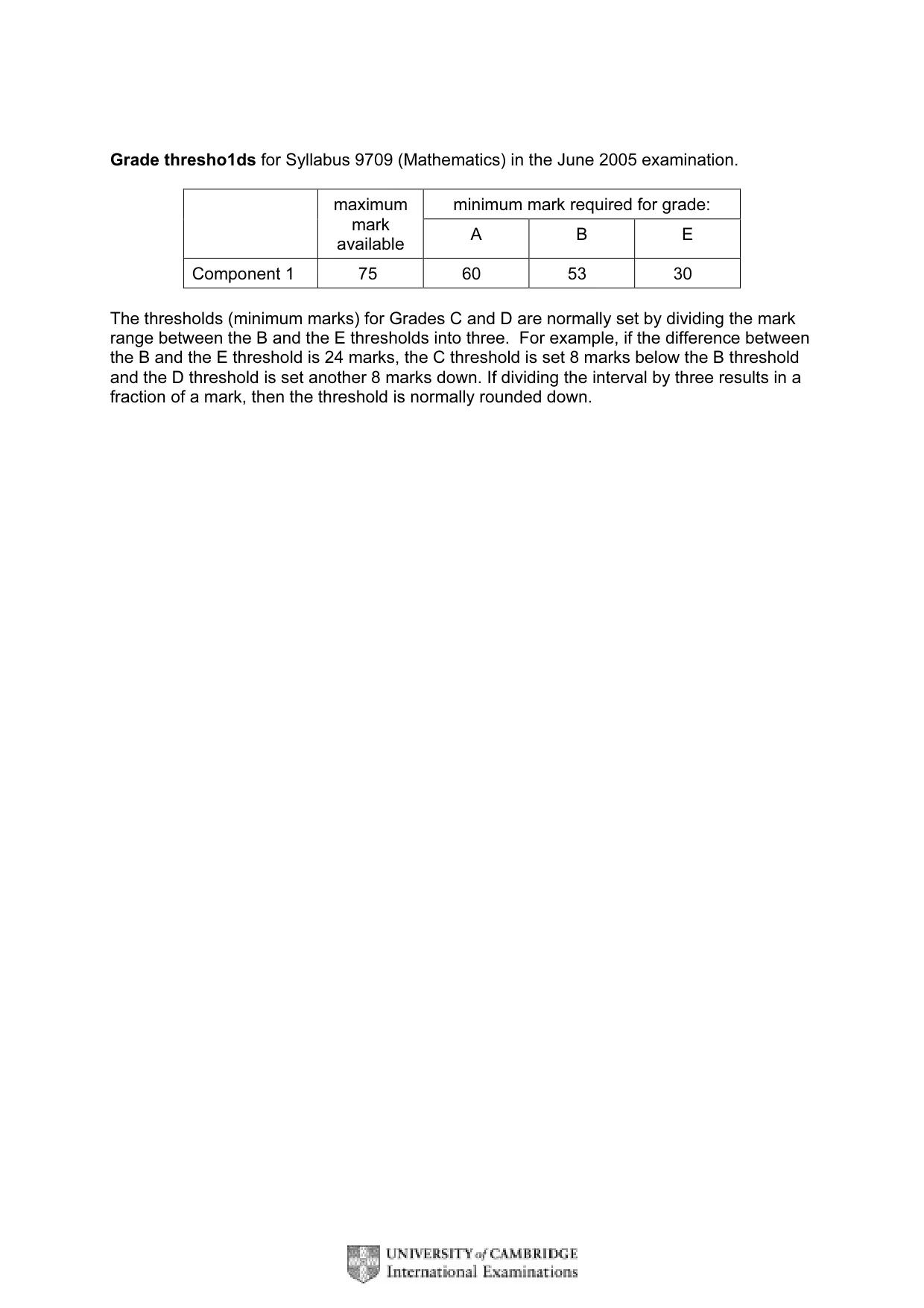 Mark scheme, page 2 of 9