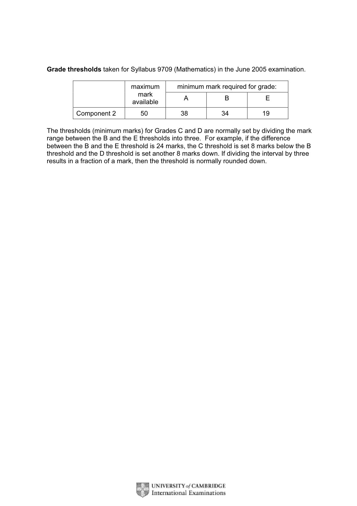 Mark scheme, page 2 of 7
