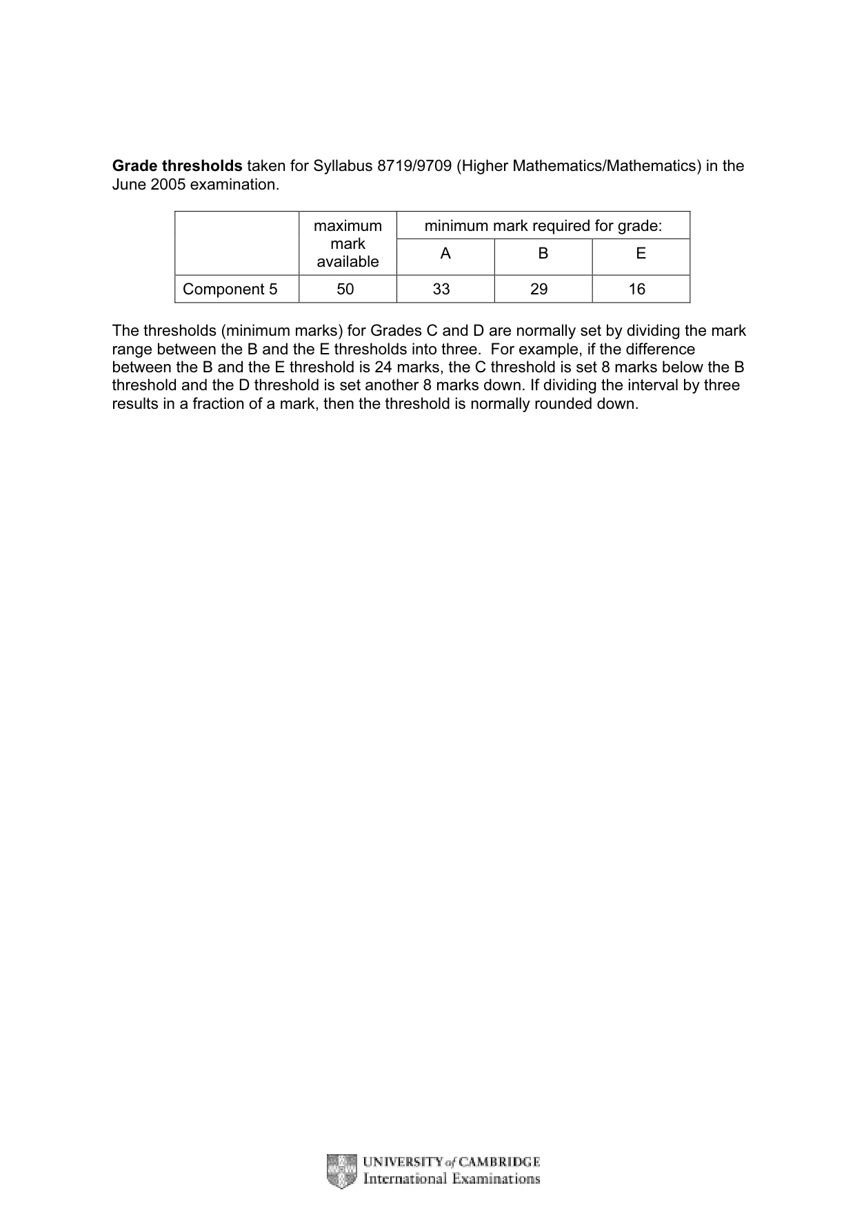 Mark scheme, page 2 of 8
