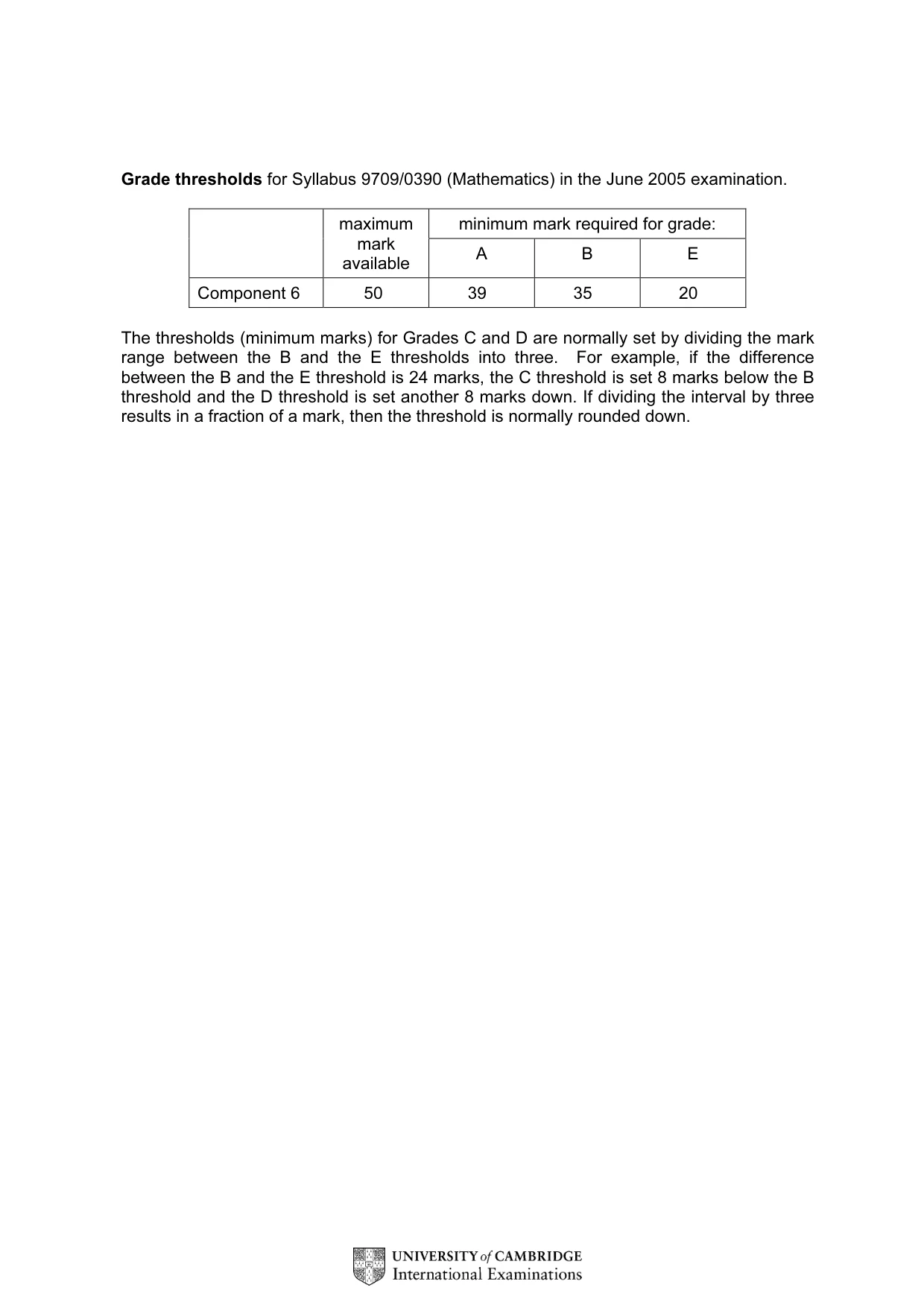 Mark scheme, page 2 of 8