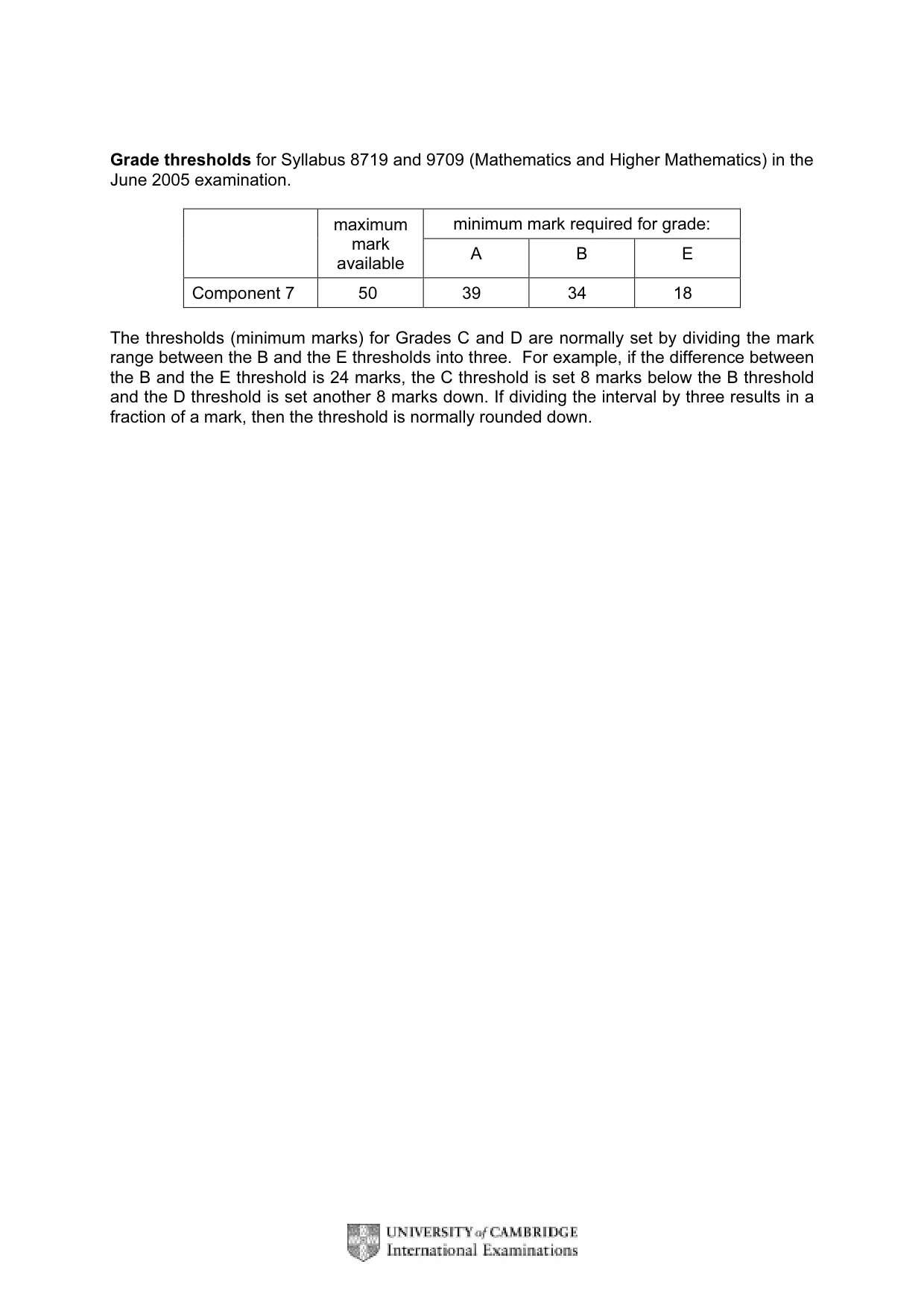 Mark scheme, page 2 of 8