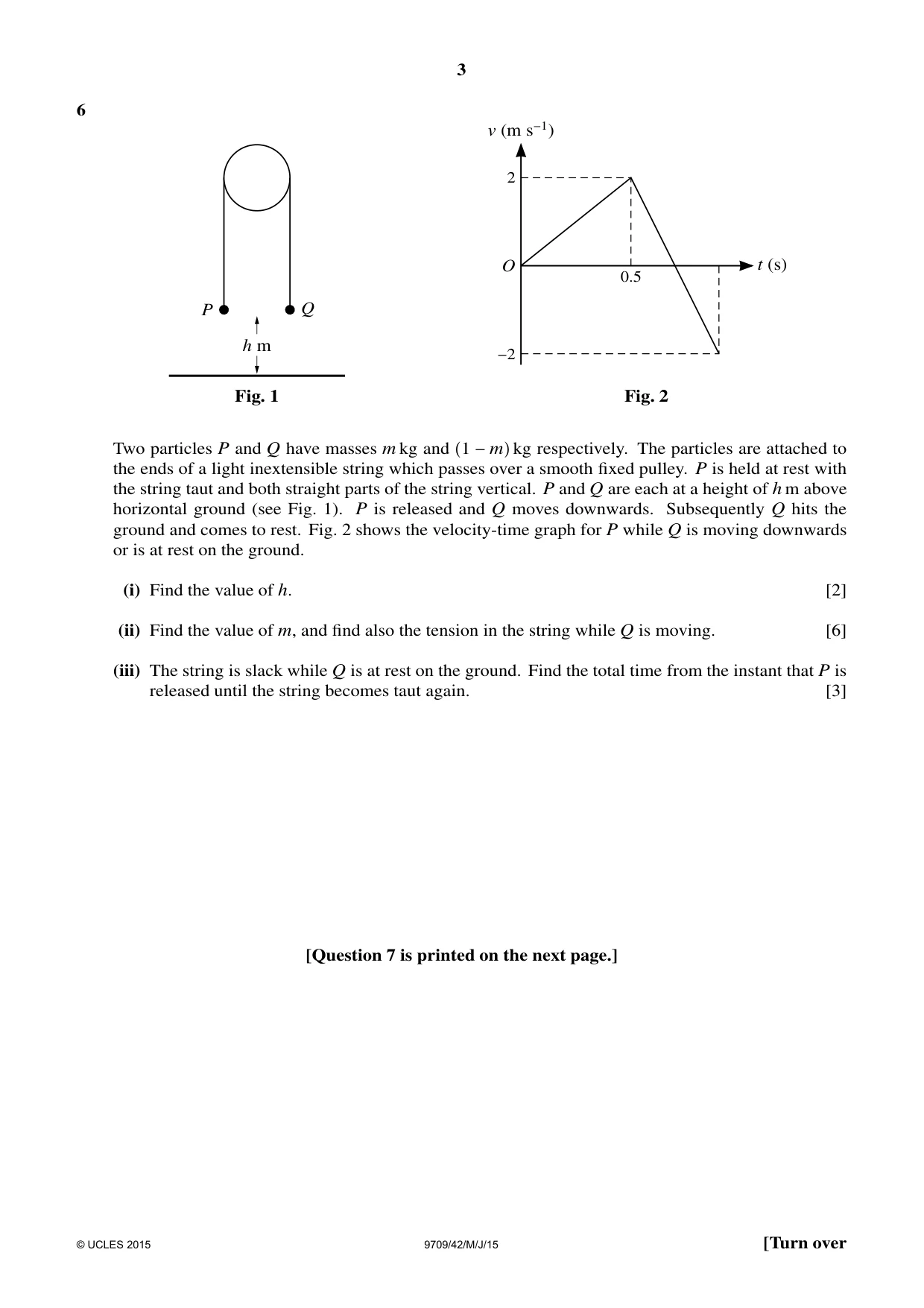 Cambridge A Level Mathematics 9709 2015 May/June Paper 4 · Variant 2 question paper, page 3 of 4