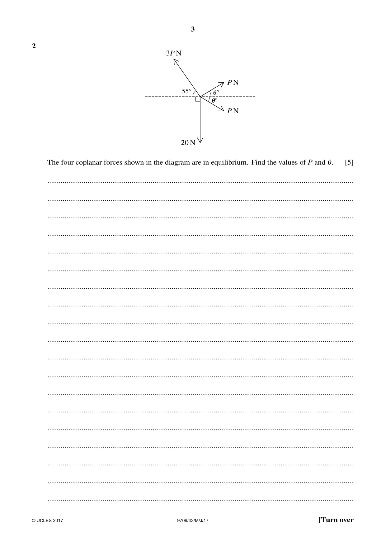 Cambridge A Level Mathematics 9709 2017 May/June Paper 4 · Variant 3 question paper, page 3 of 12