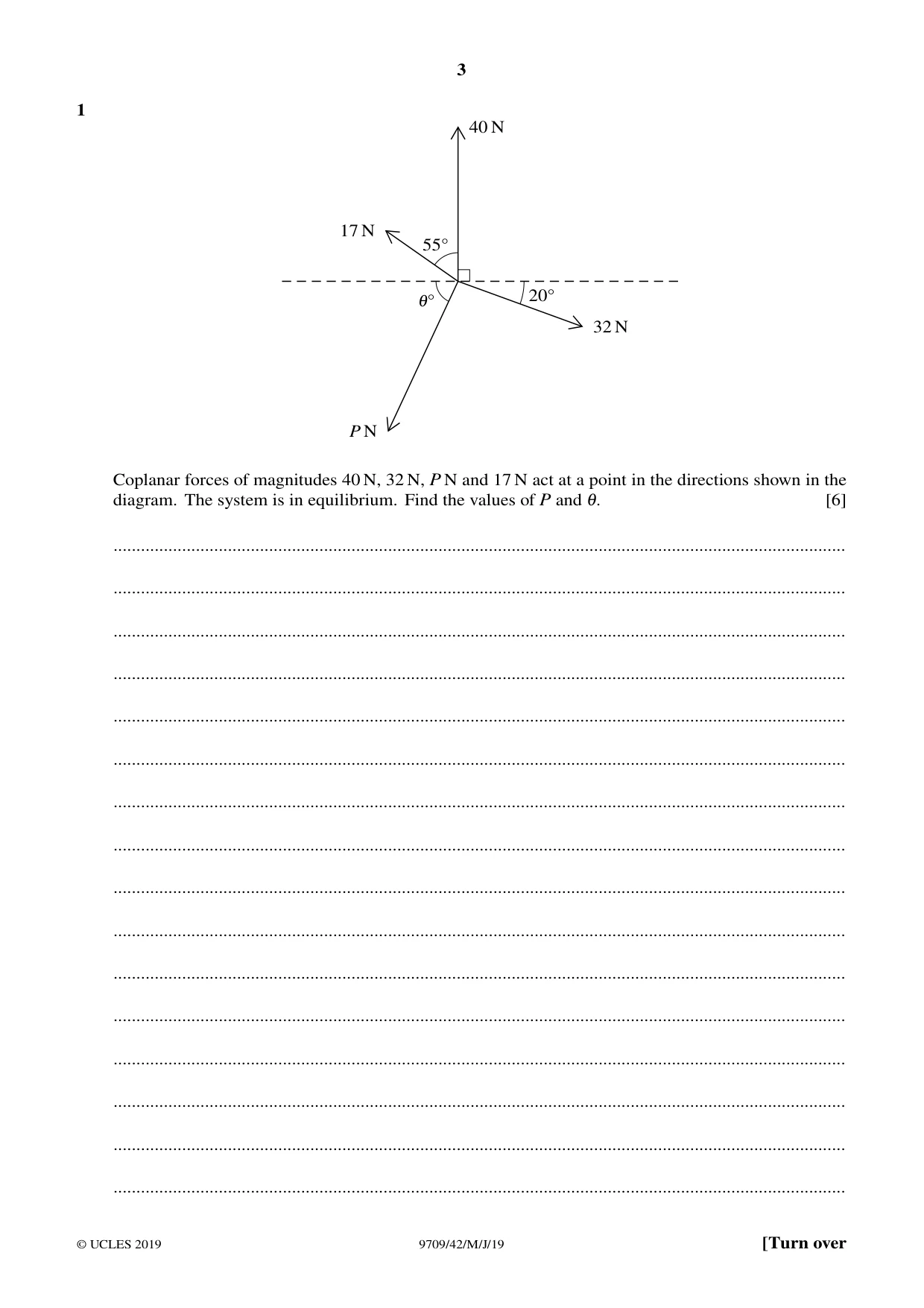Cambridge A Level Mathematics 9709 2019 May/June Paper 4 · Variant 2 question paper, page 3 of 16