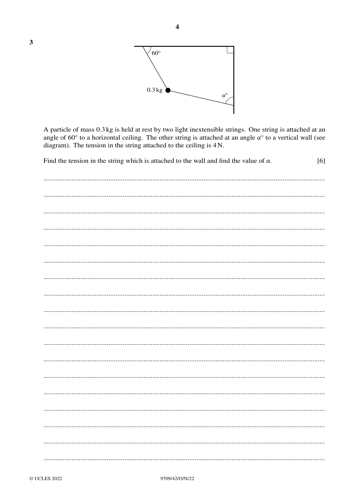 Cambridge A Level Mathematics 9709 2022 Oct/Nov Paper 4 · Variant 2 question paper, page 4 of 12