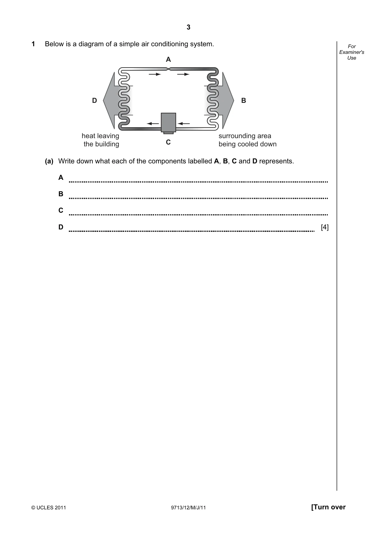 Cambridge A Level Applied Information and Communication Technology 9713 2011 May/June Paper 1 · Variant 2 question paper, page 3 of 20