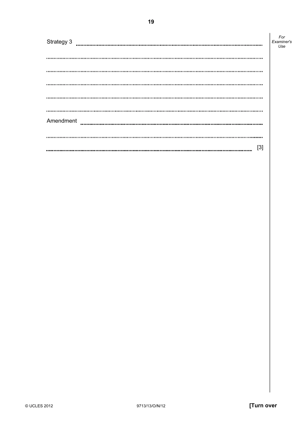 Cambridge A Level Applied Information and Communication Technology 9713 2012 Oct/Nov Paper 1 · Variant 3 question paper, page 19 of 24