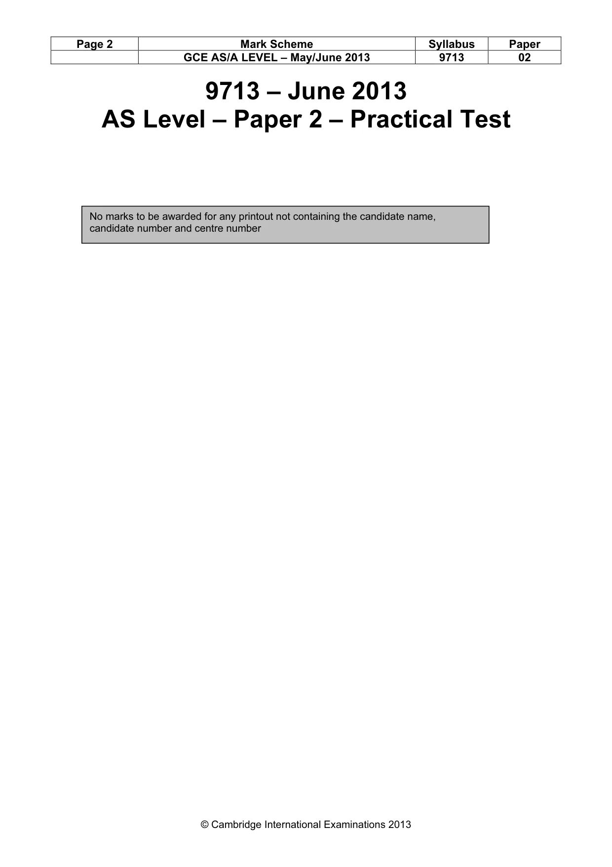 Mark scheme, page 2 of 15