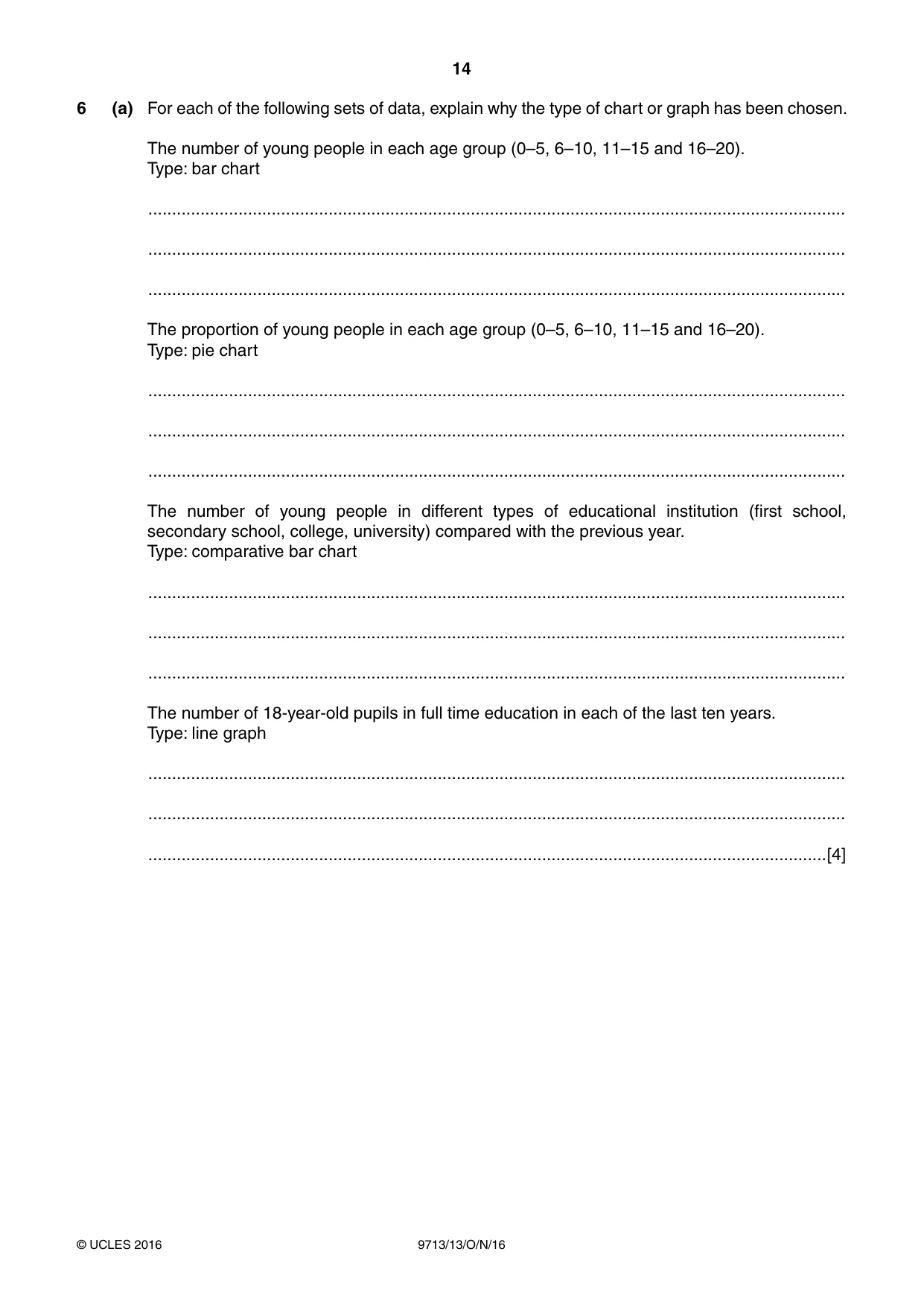 Cambridge A Level Applied Information and Communication Technology 9713 2016 Oct/Nov Paper 1 · Variant 3 question paper, page 14 of 20