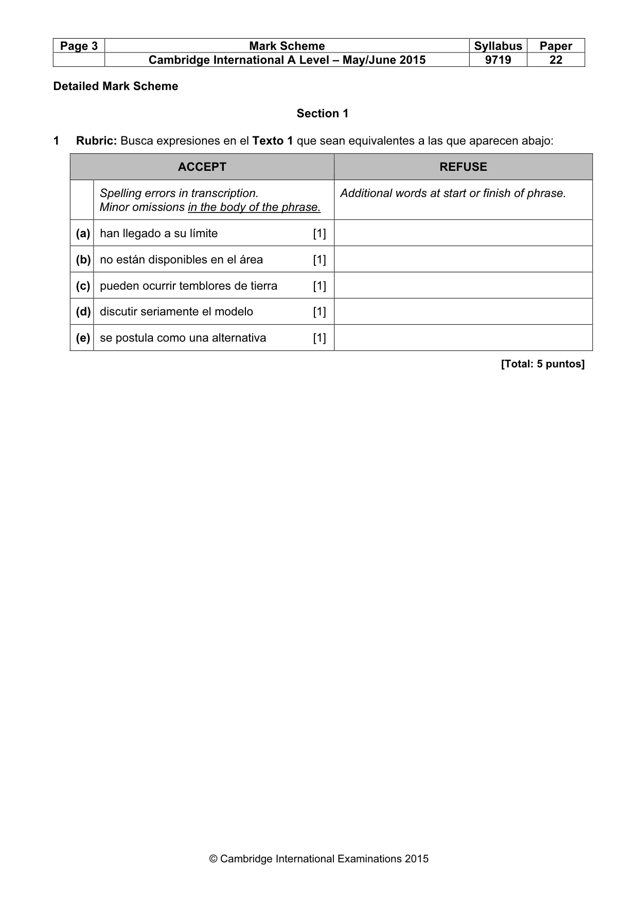 Mark scheme, page 3 of 13