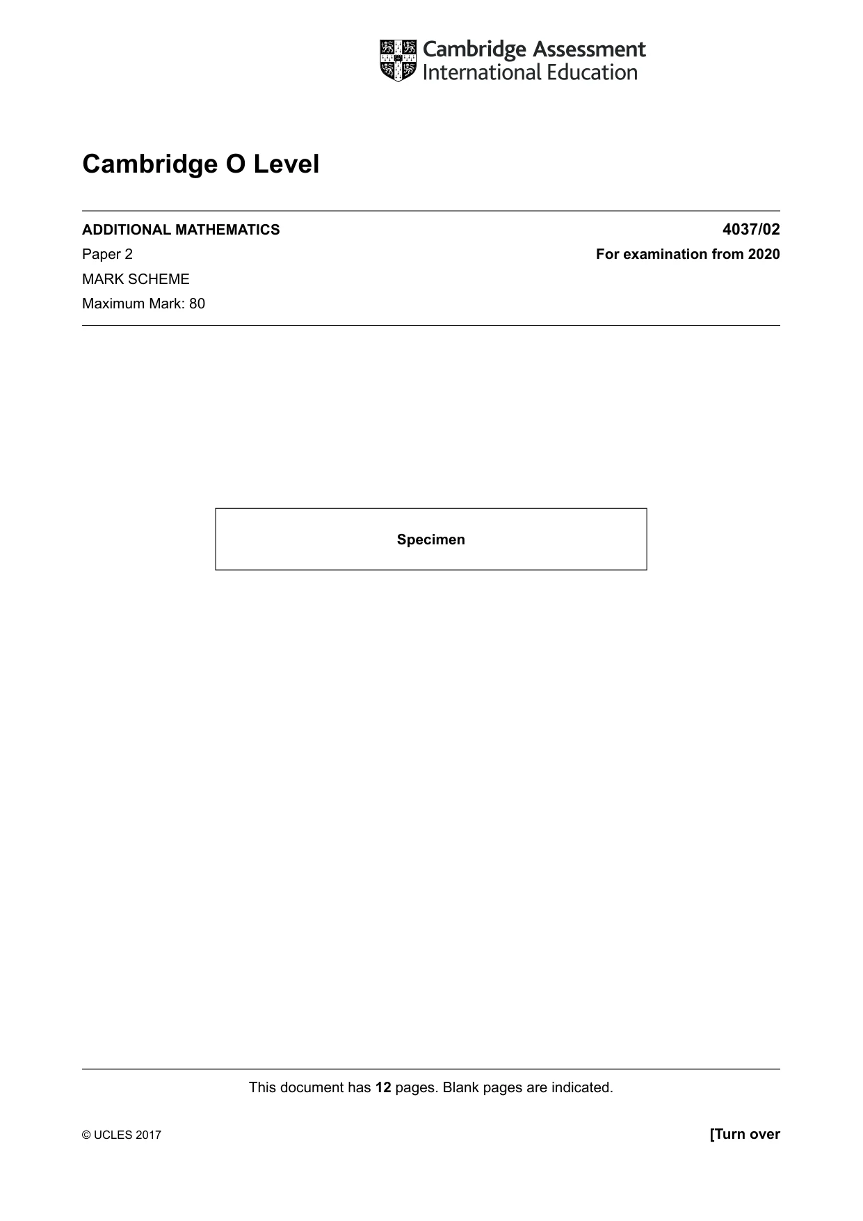 Cambridge IGCSE Art and Design 0400 2024 Feb/March Paper 2 · Variant 0 question paper, page 1 of 12