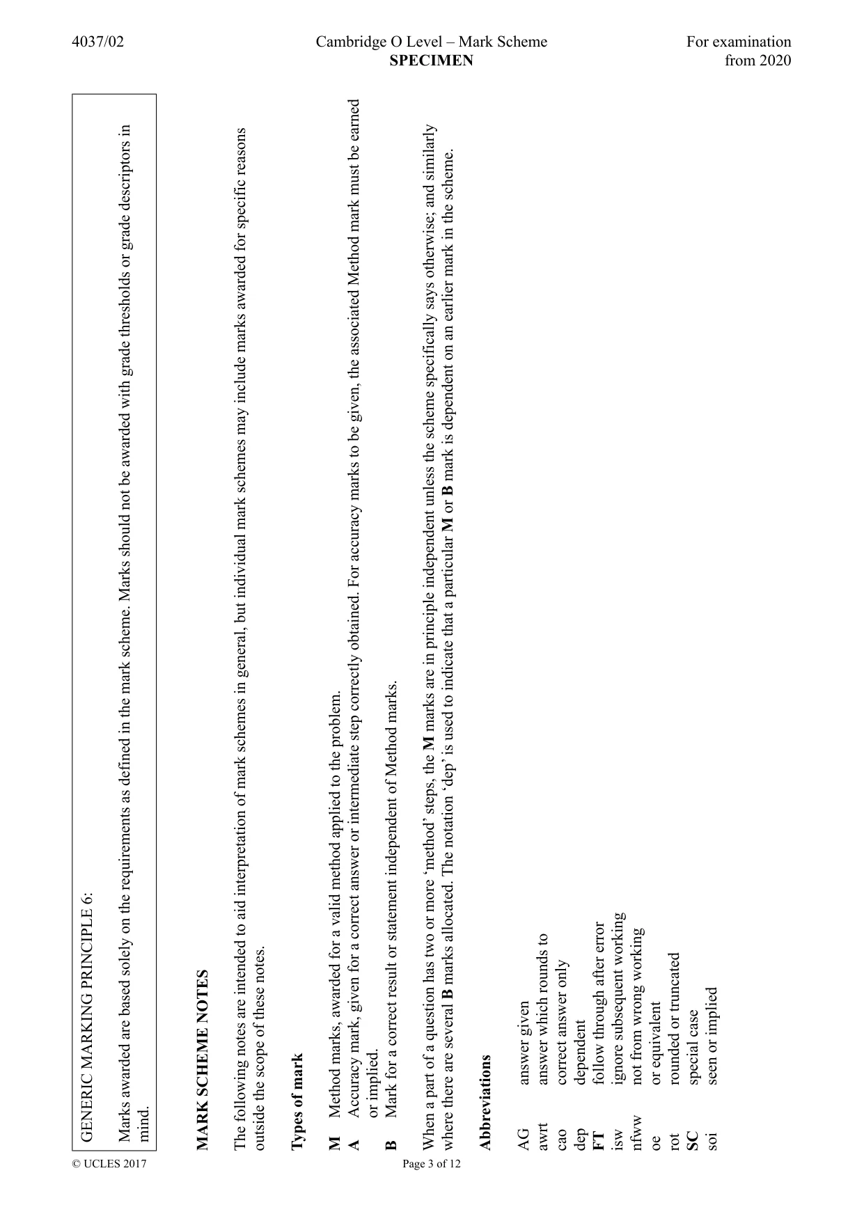 Cambridge IGCSE Art and Design 0400 2024 Feb/March Paper 2 · Variant 0 question paper, page 3 of 12